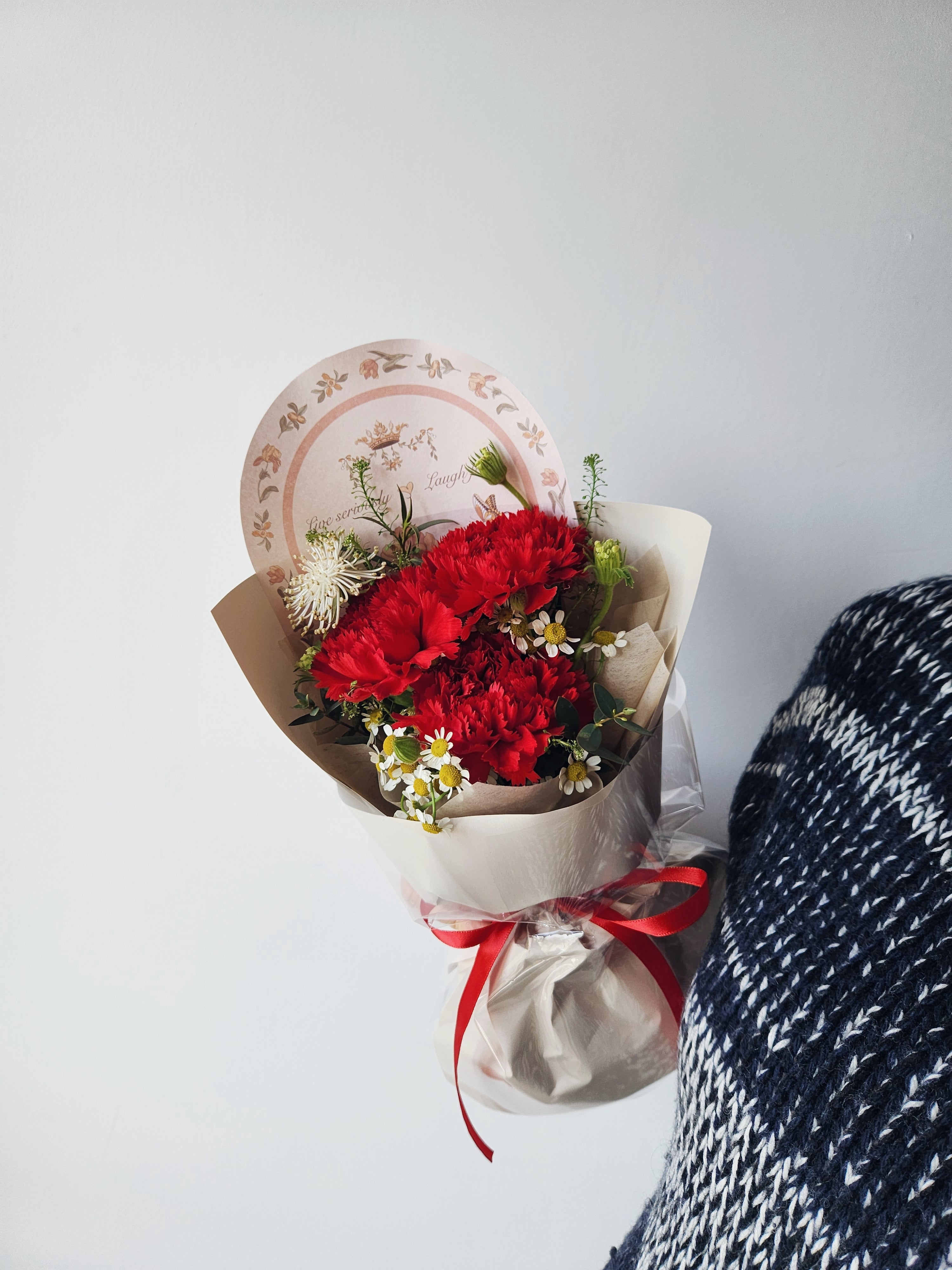 Love-y, Mum Fresh Carnation Bouquet