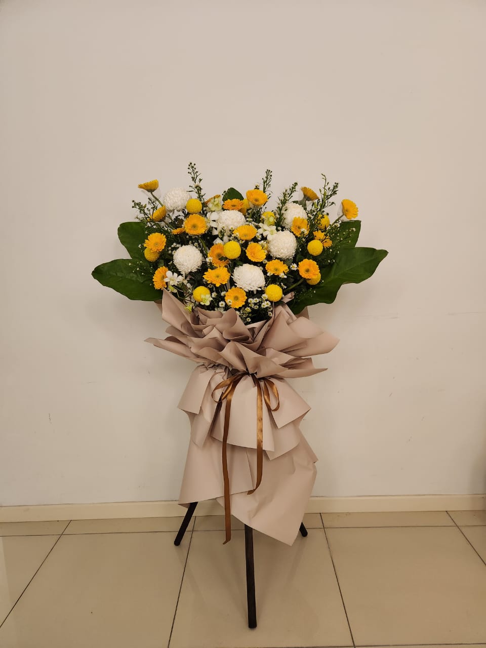 Sympathy Condolence Flower Stand