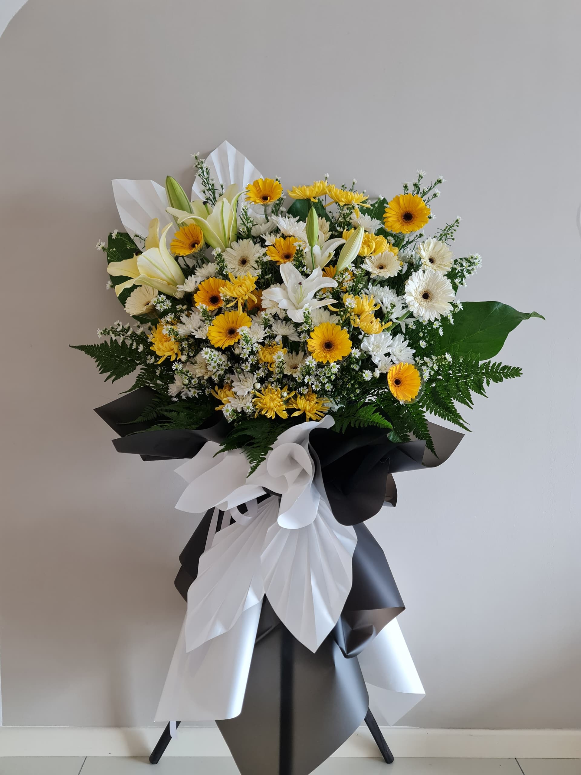 Eternal Light Condolence Flower Stand