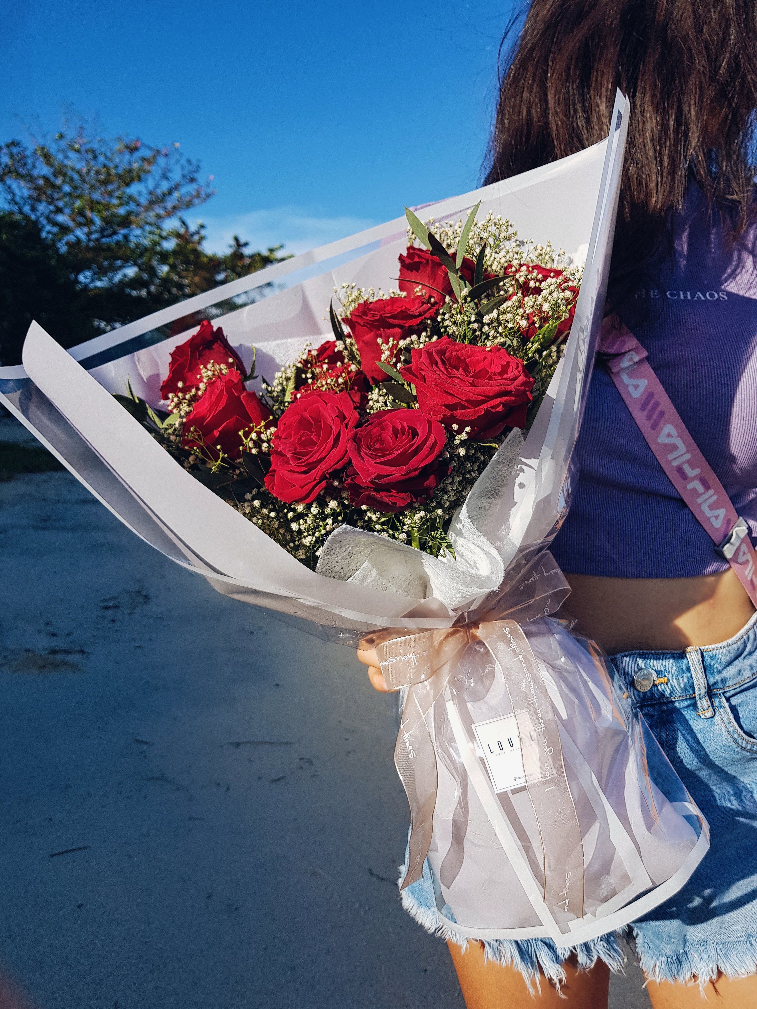 Perhaps Love Roses Bouquet