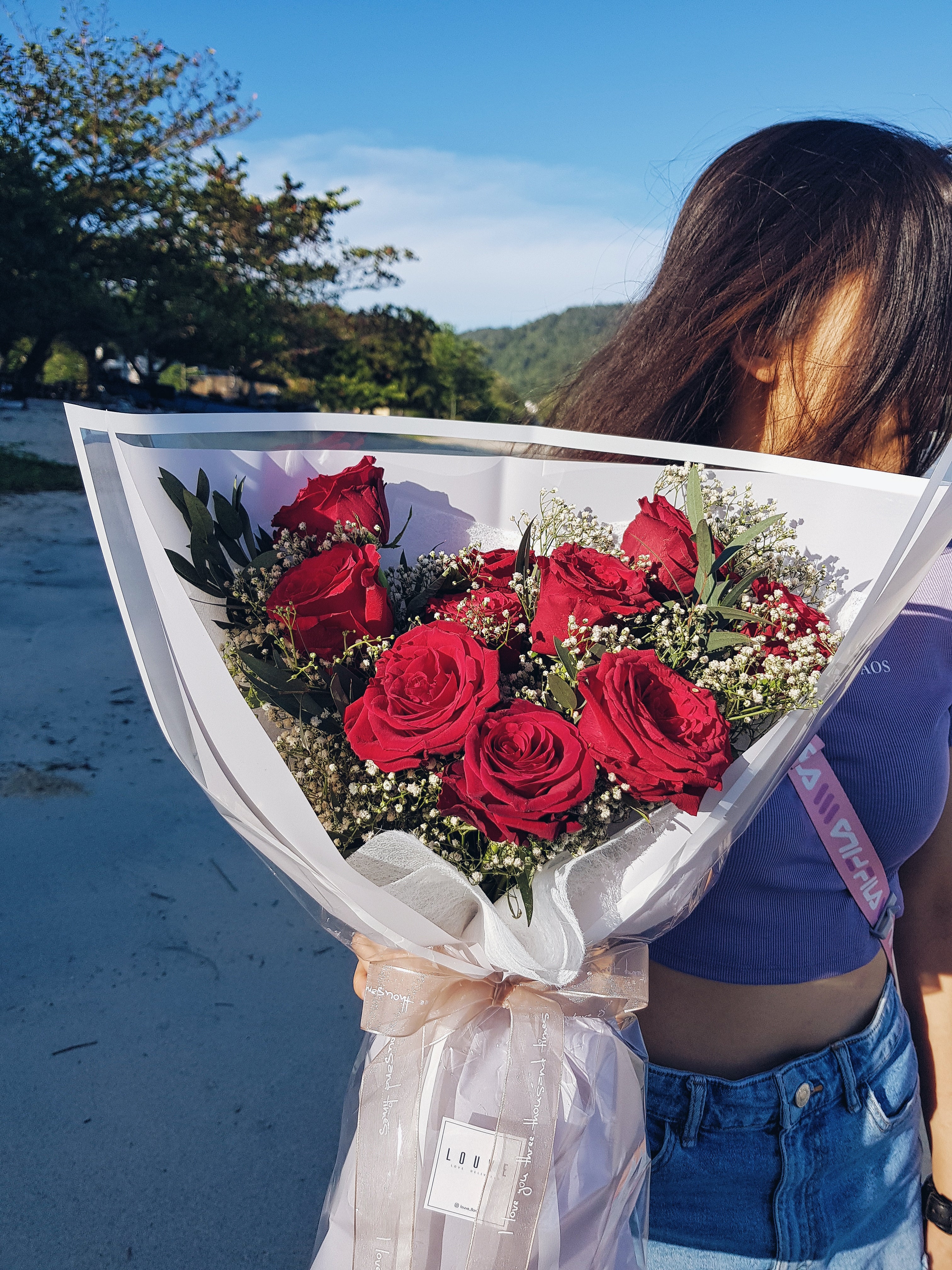 Perhaps Love Roses Bouquet