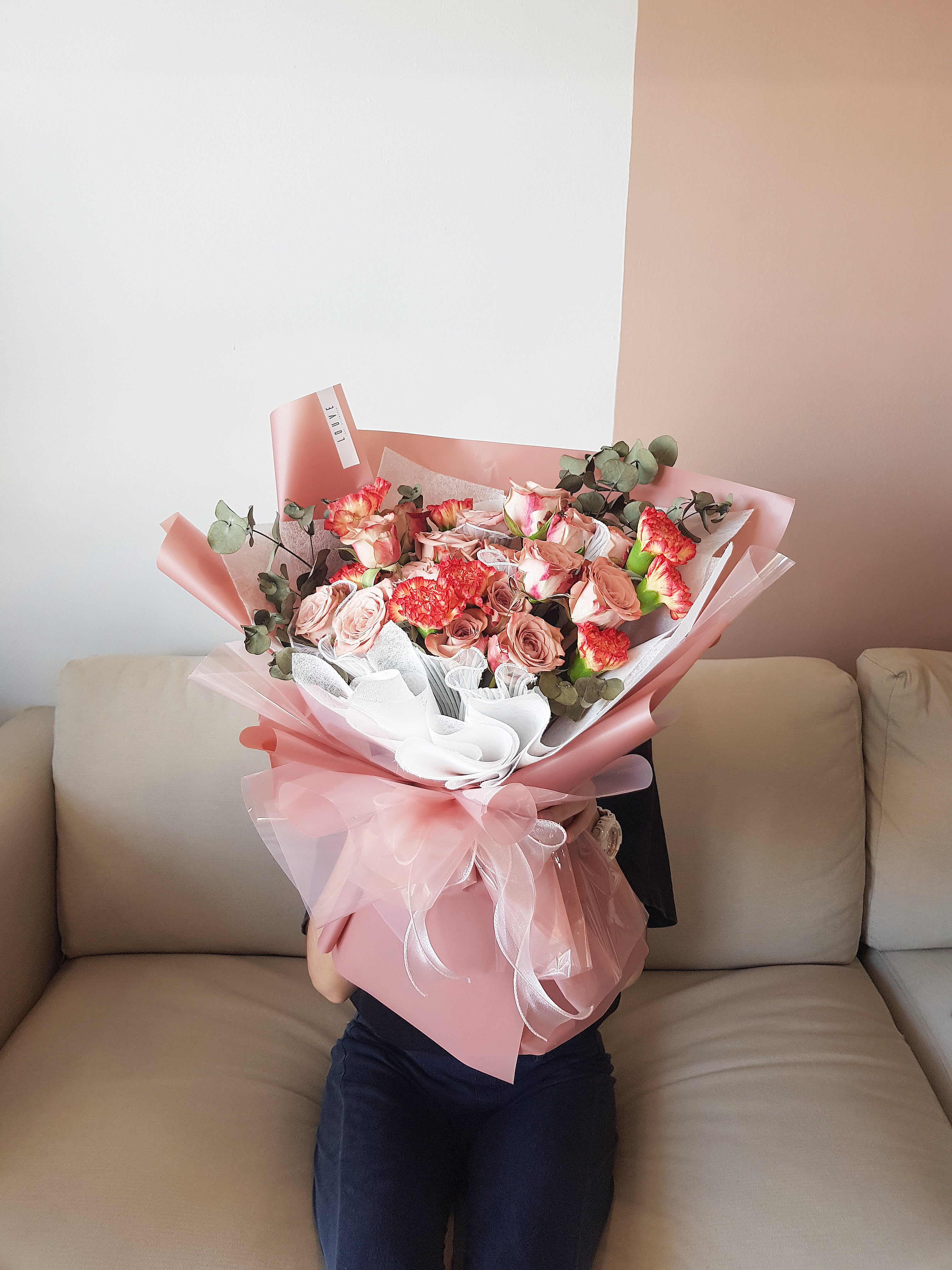 Caffeine + Sugar Rose Bouquet