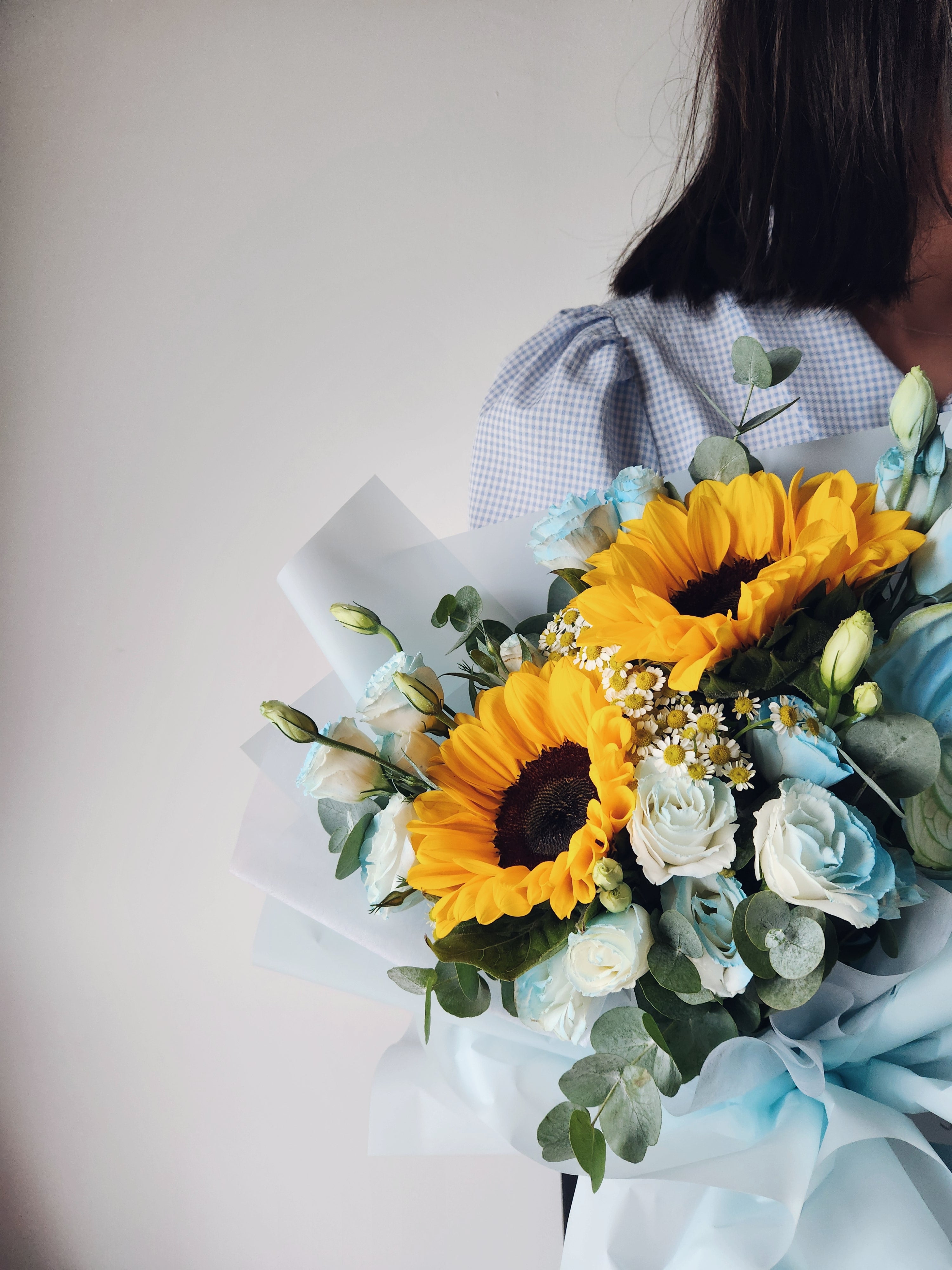 Graceful Graduate Eustoma Bouquet