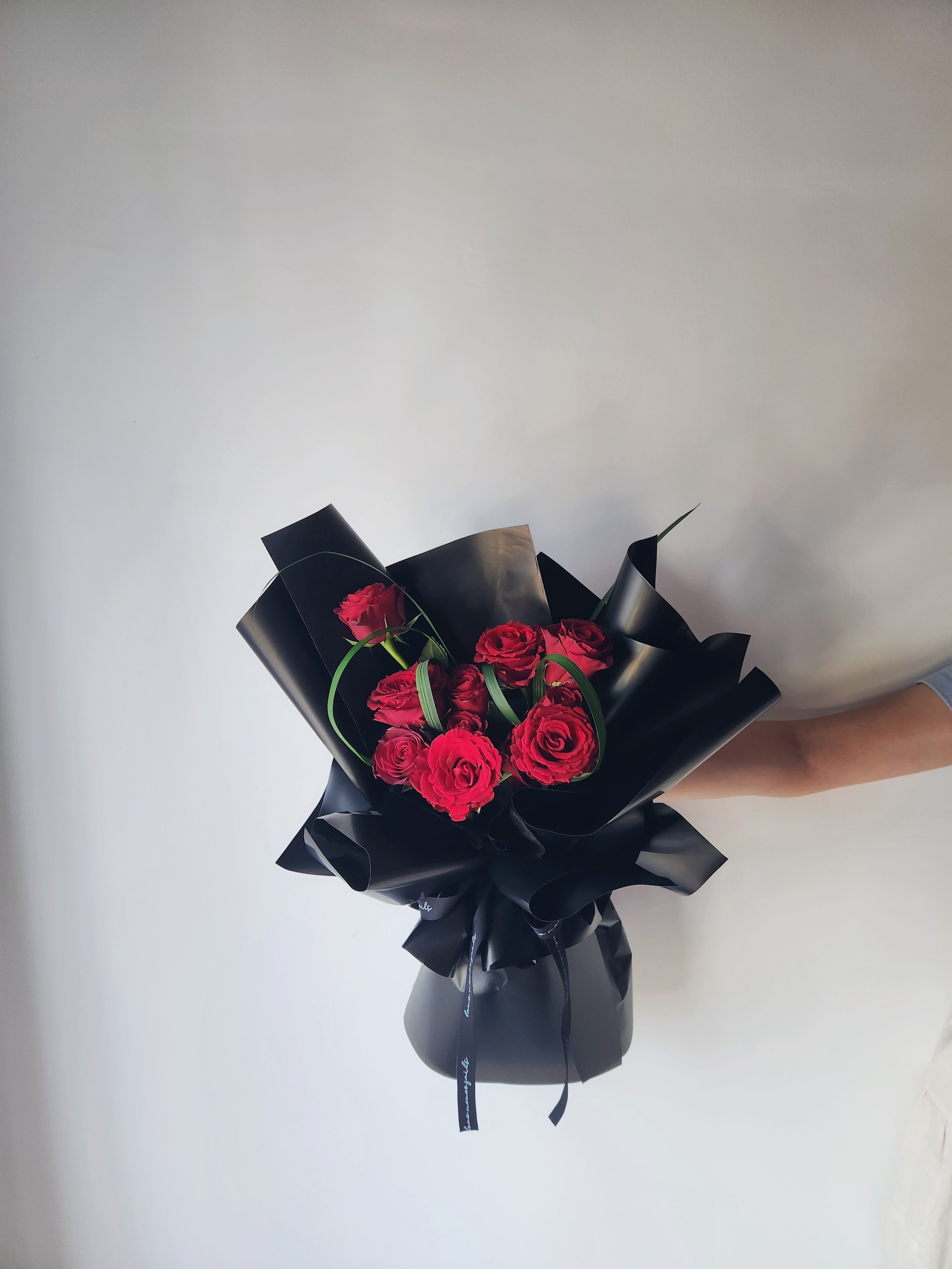 Midnight Passion Rose Bouquet