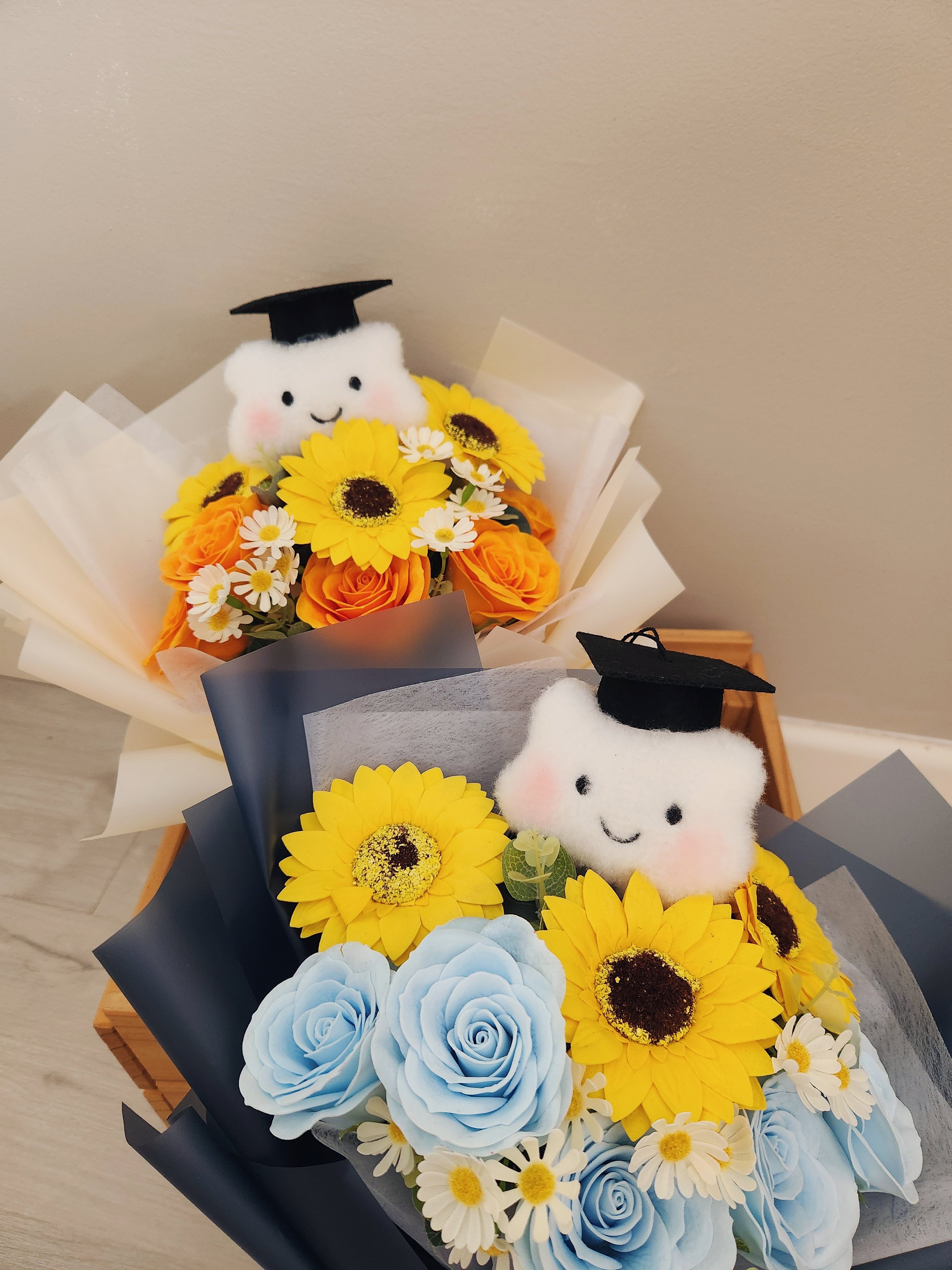 Head in the Clouds, Degree in Hand Soap Bouquet ☁️🎓