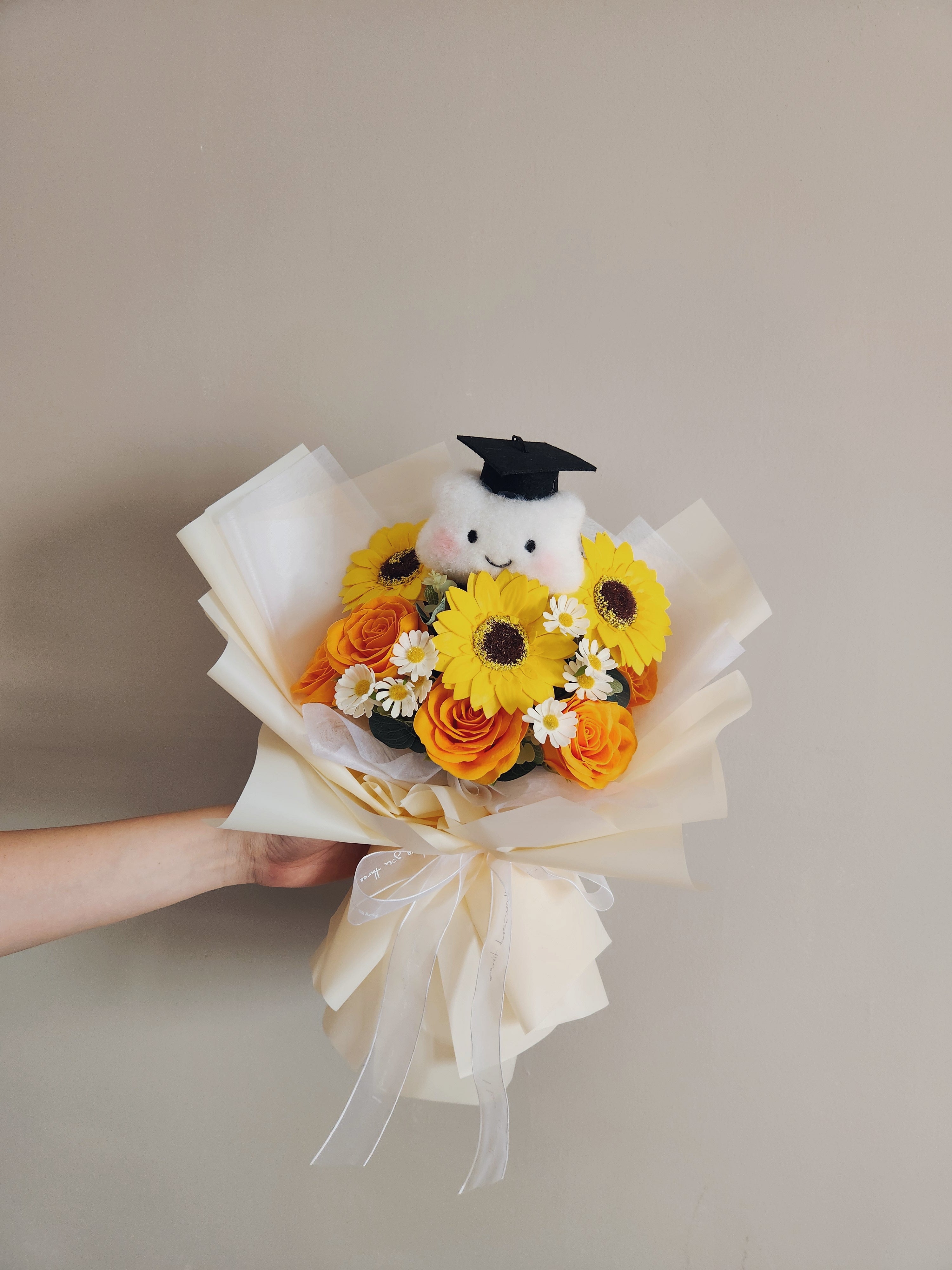 Head in the Clouds, Degree in Hand Soap Bouquet ☁️🎓