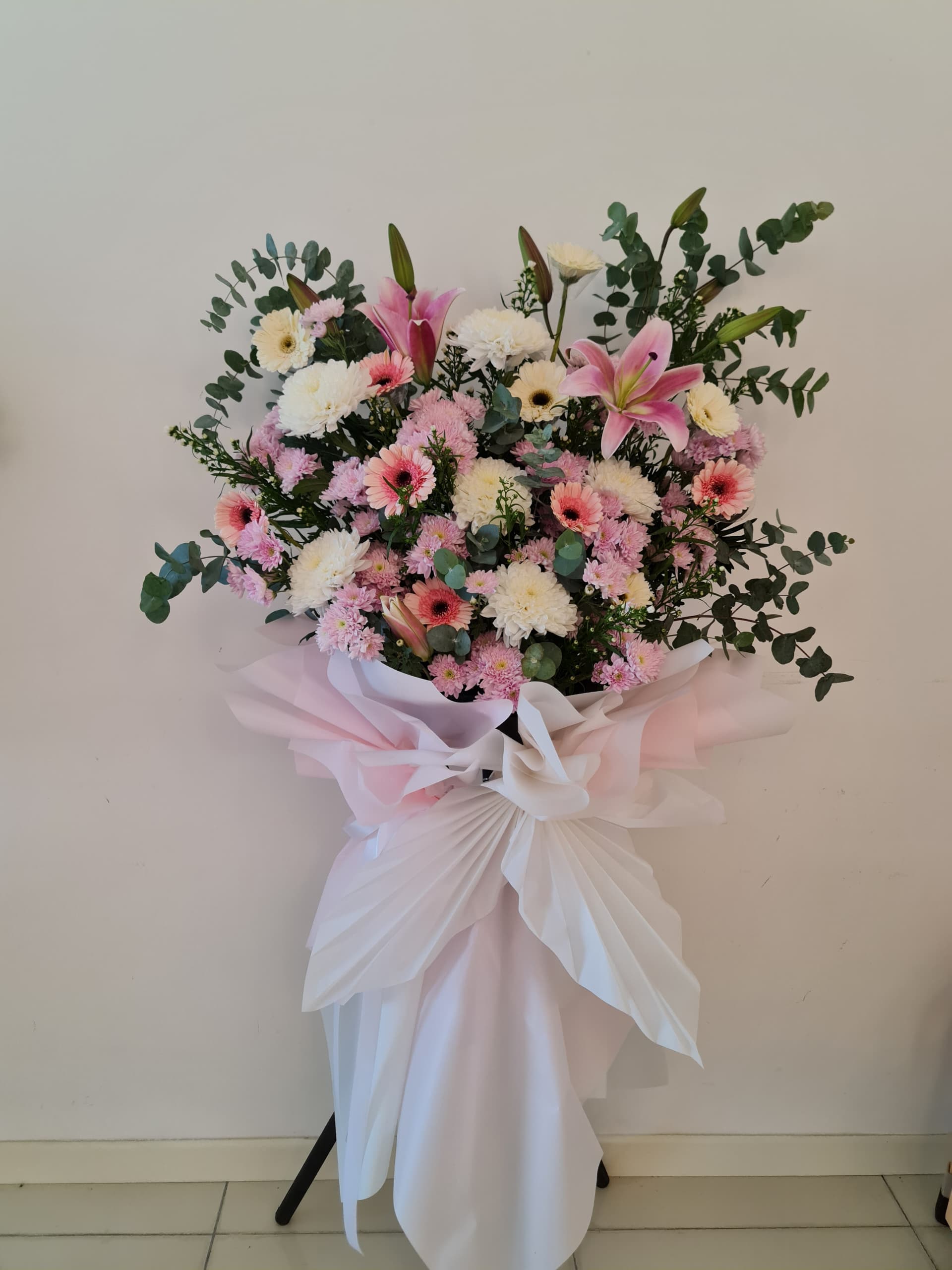 Heavenly Rest Condolence Flower Stand