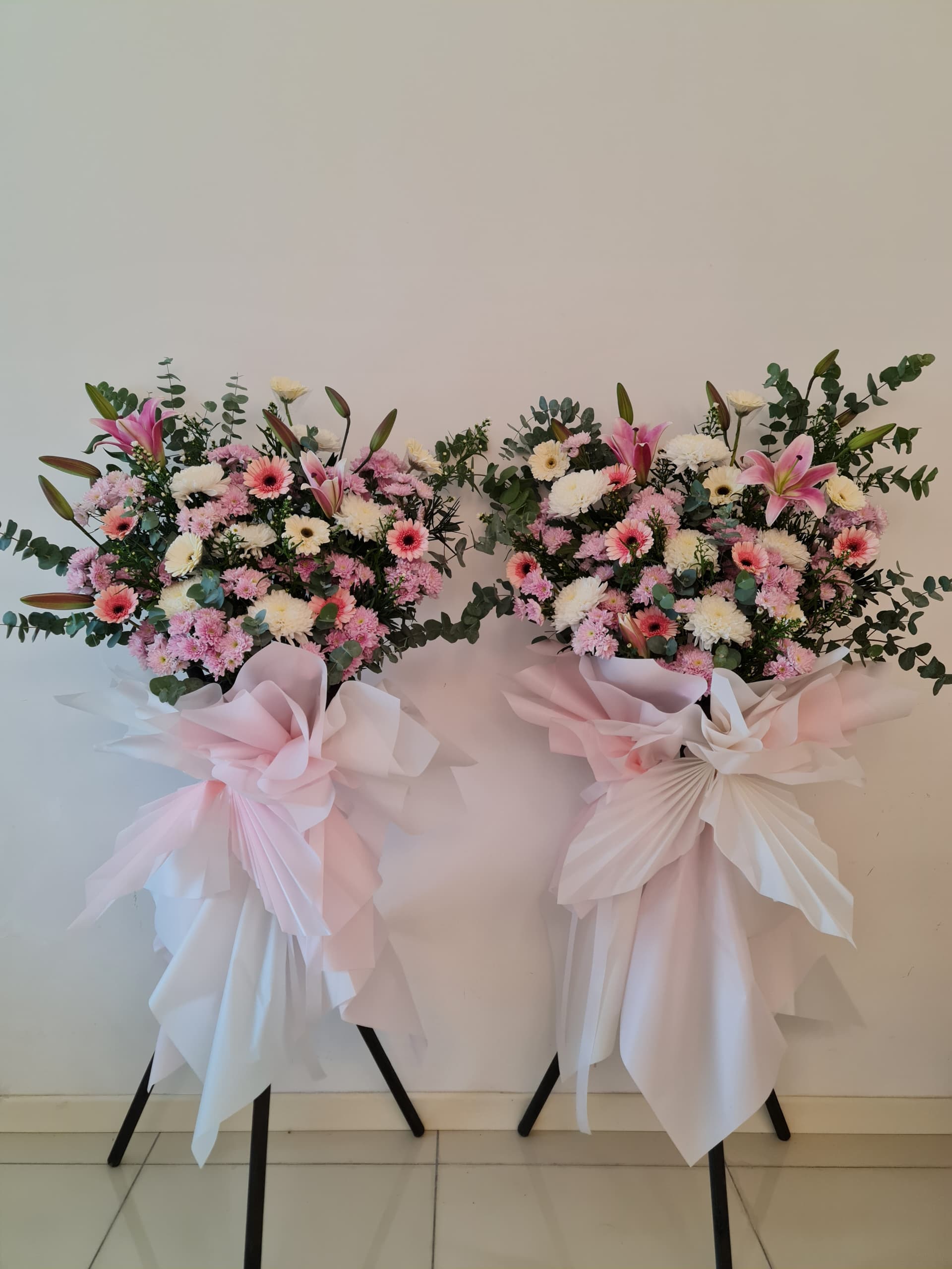 Heavenly Rest Condolence Flower Stand