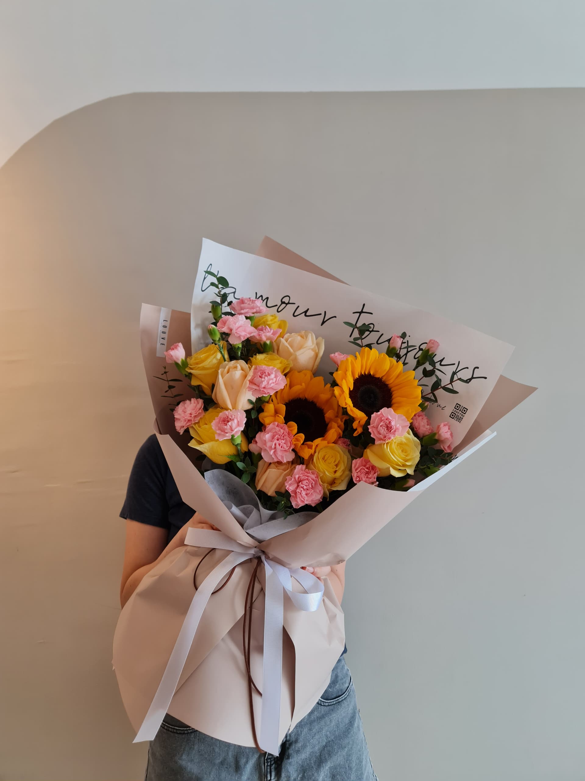 Sunshine Spark Sunflower Bouquet