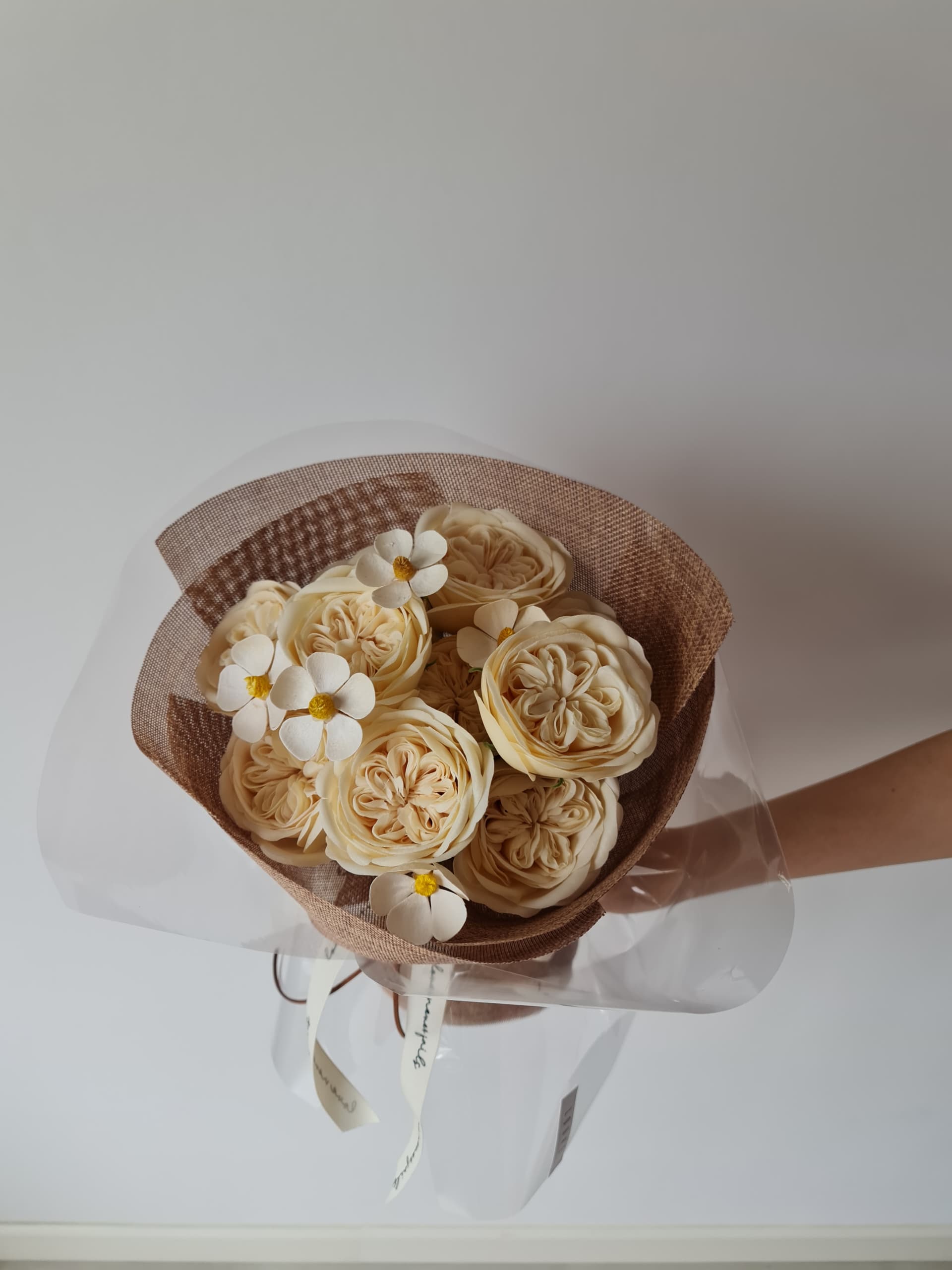 Mocha Bloom Soap Flower Bouquet