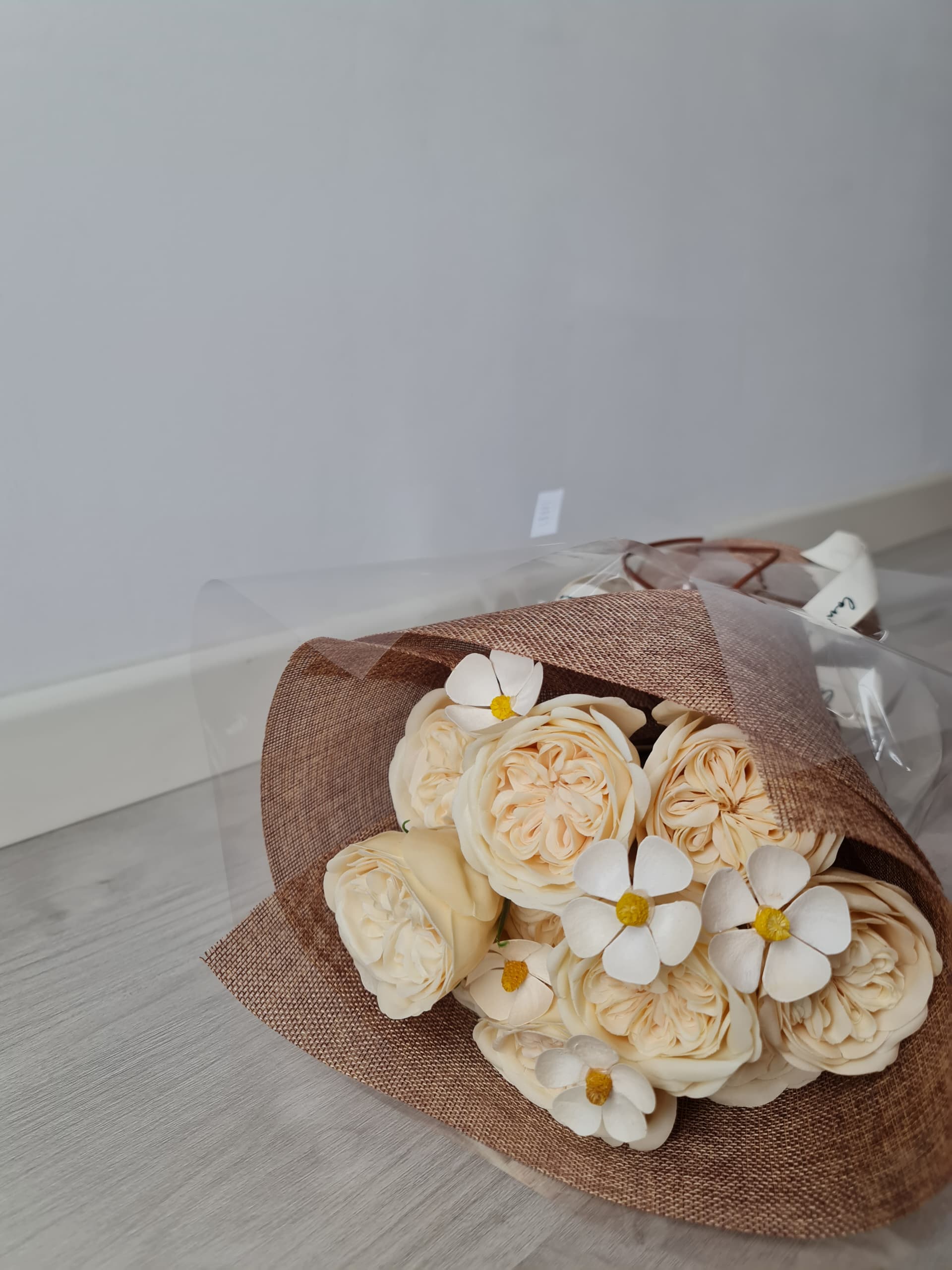 Mocha Bloom Soap Flower Bouquet