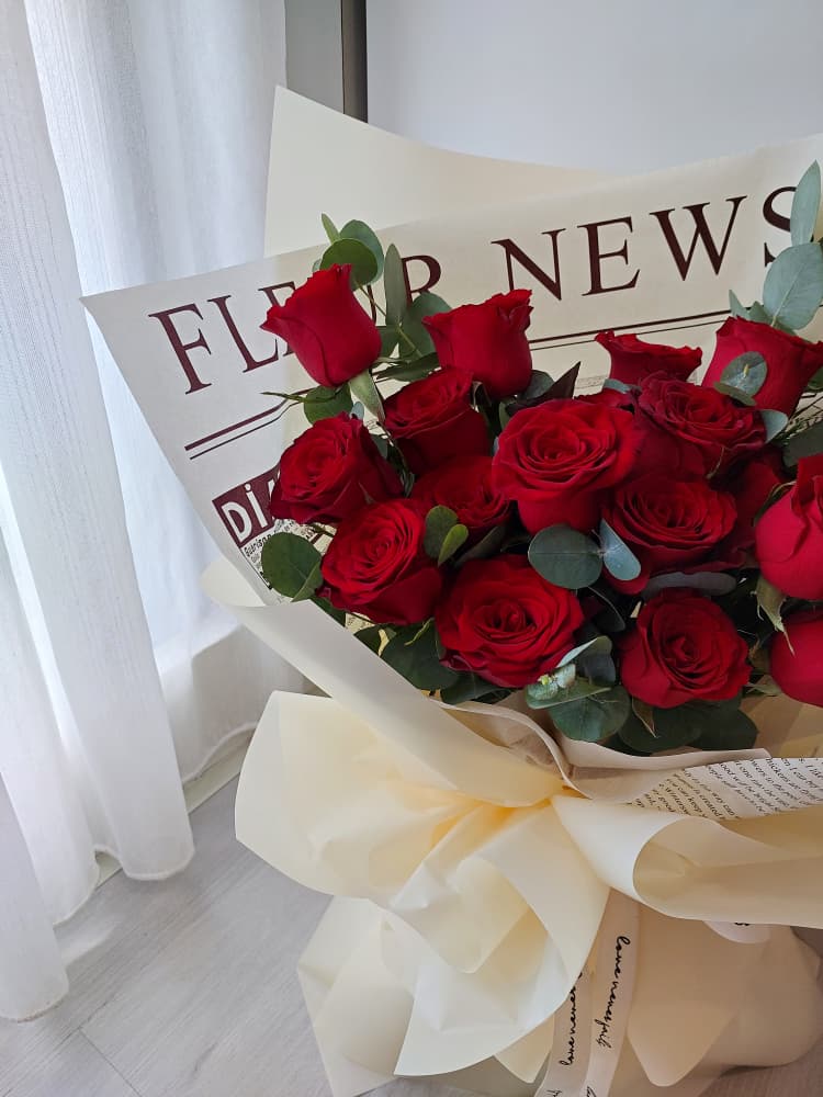 Forever Nineteen Rose Bouquet