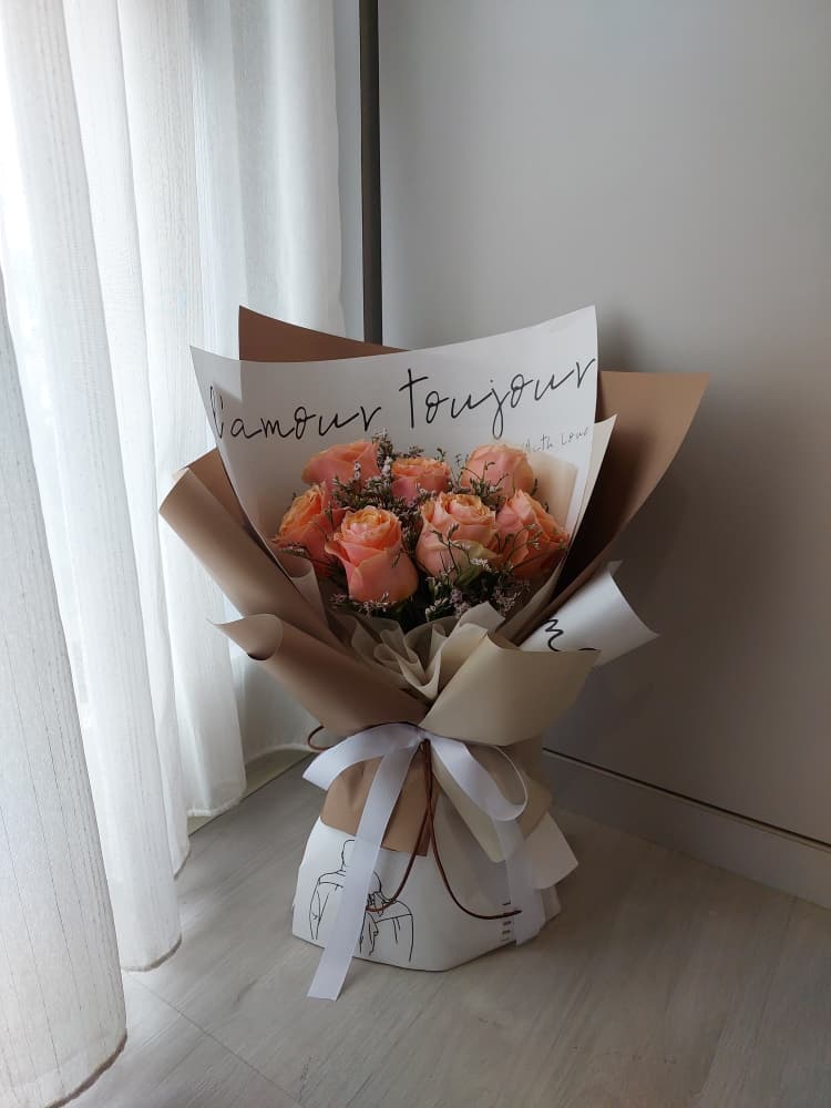 Autumn Rose Bouquet