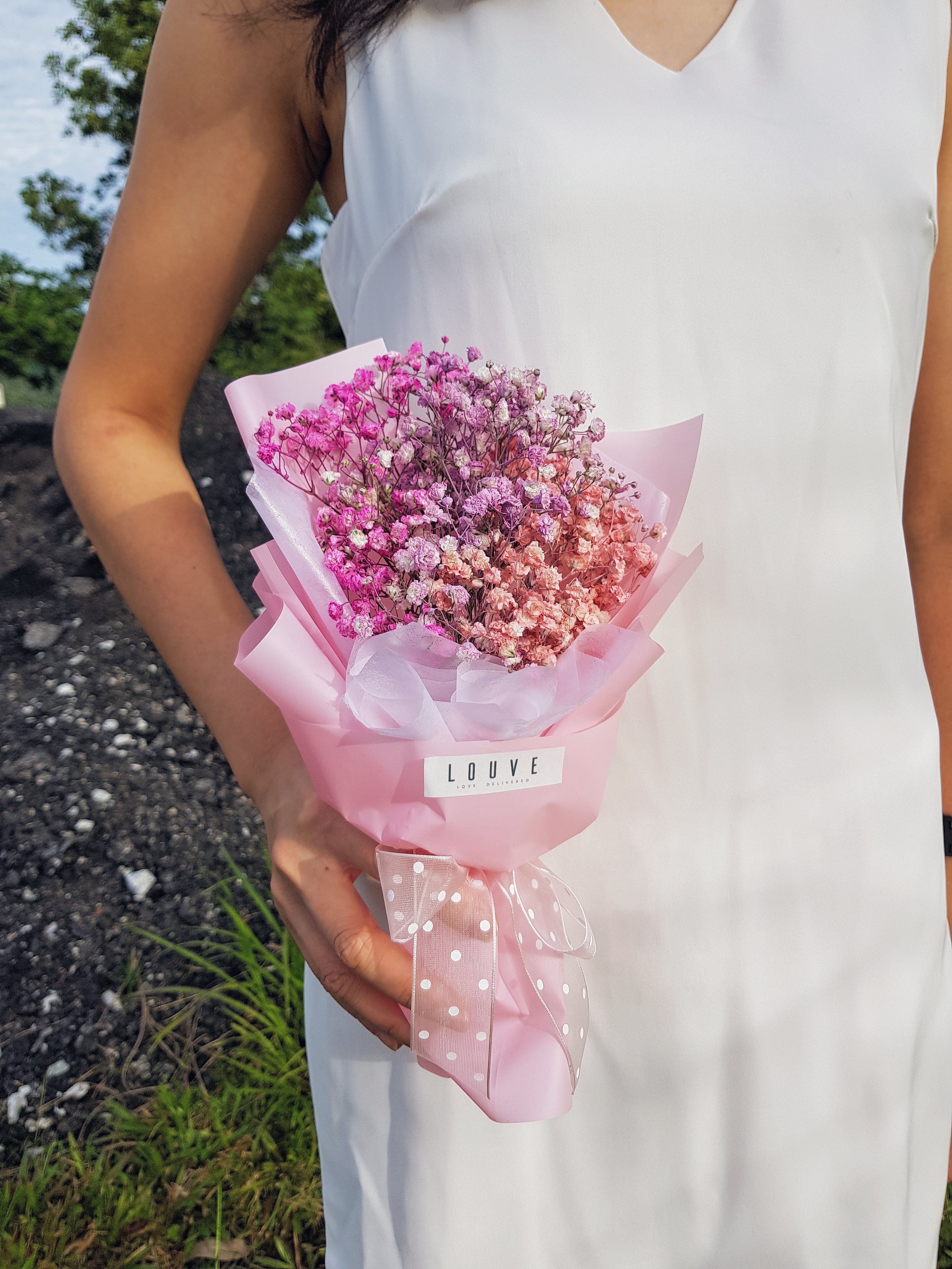 Tiny Baby Breath Bouquet