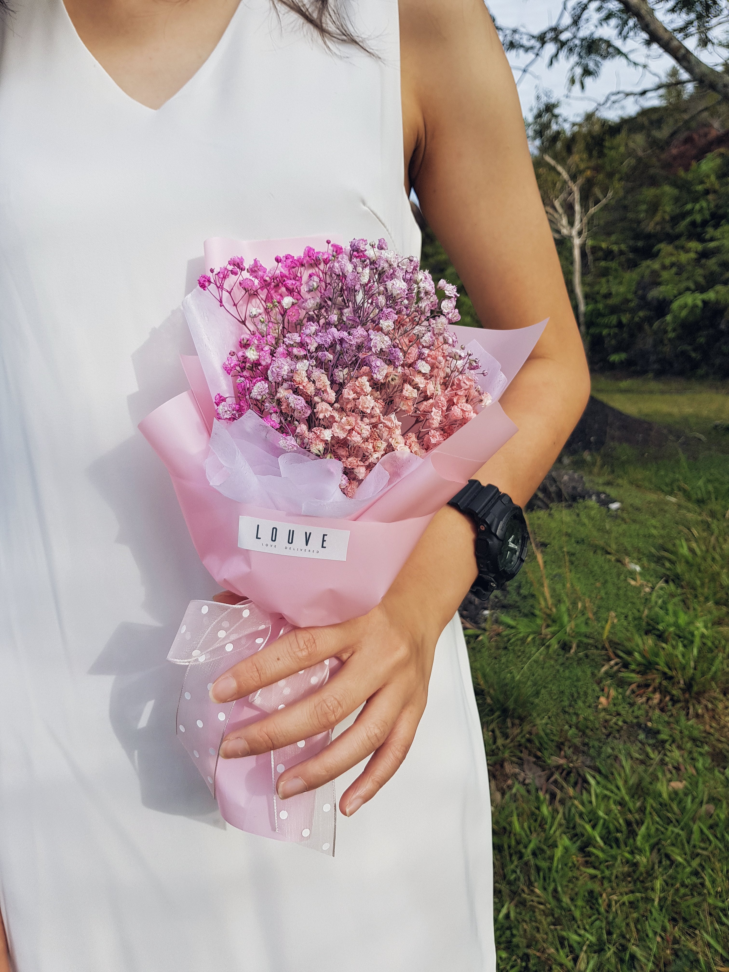 Tiny Baby Breath Bouquet