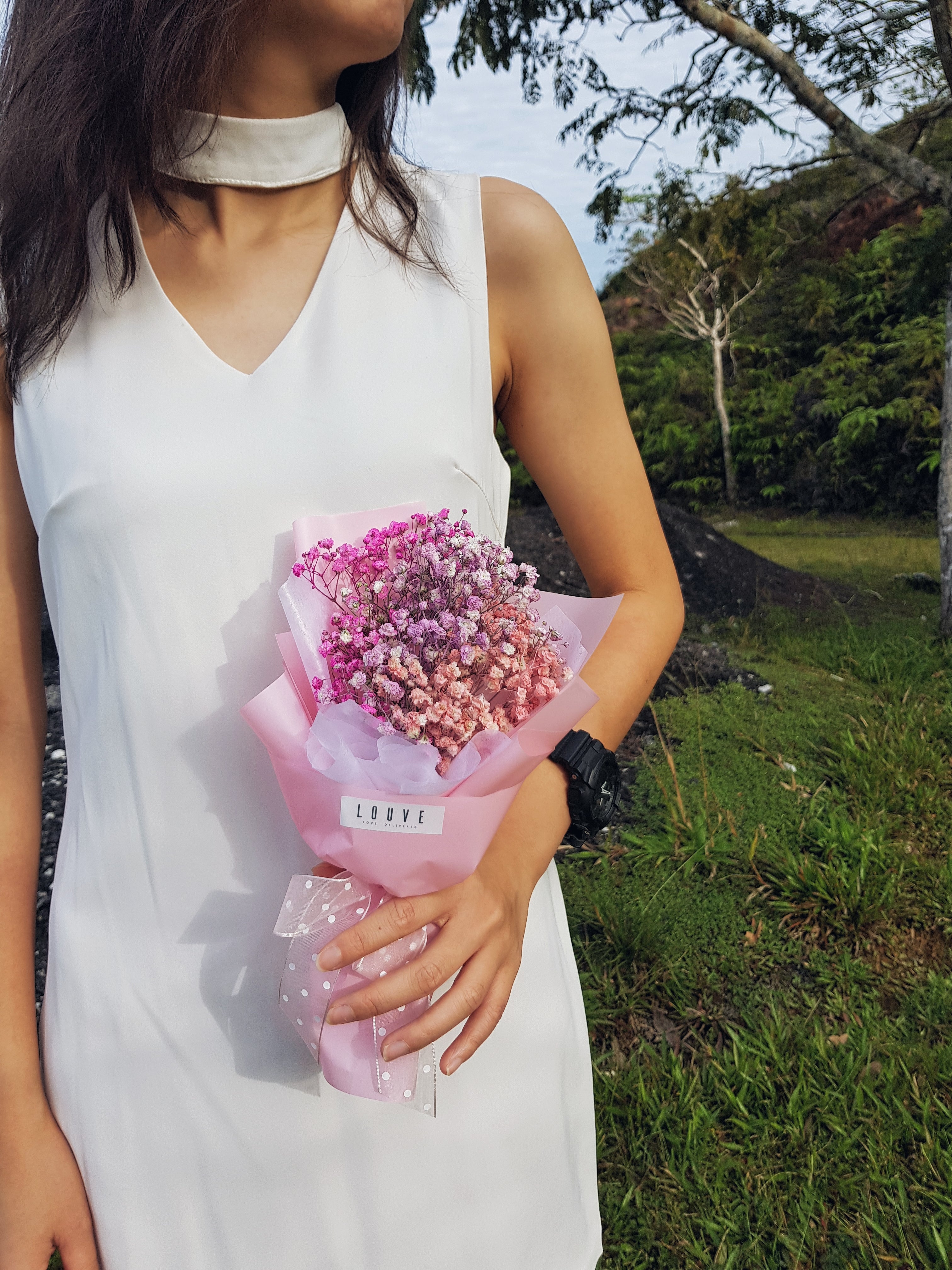 Tiny Baby Breath Bouquet