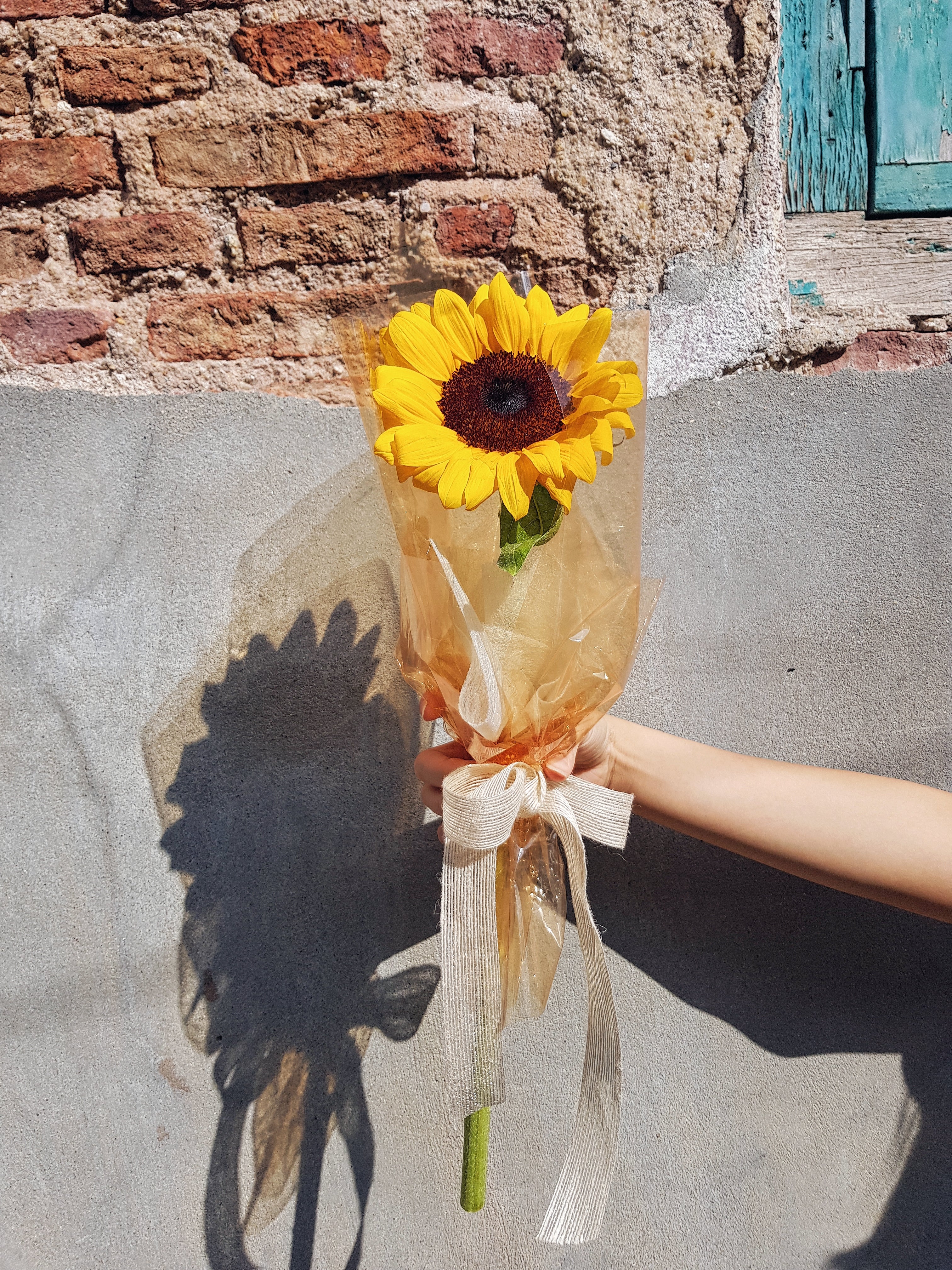 Single Sunflower Bouquet