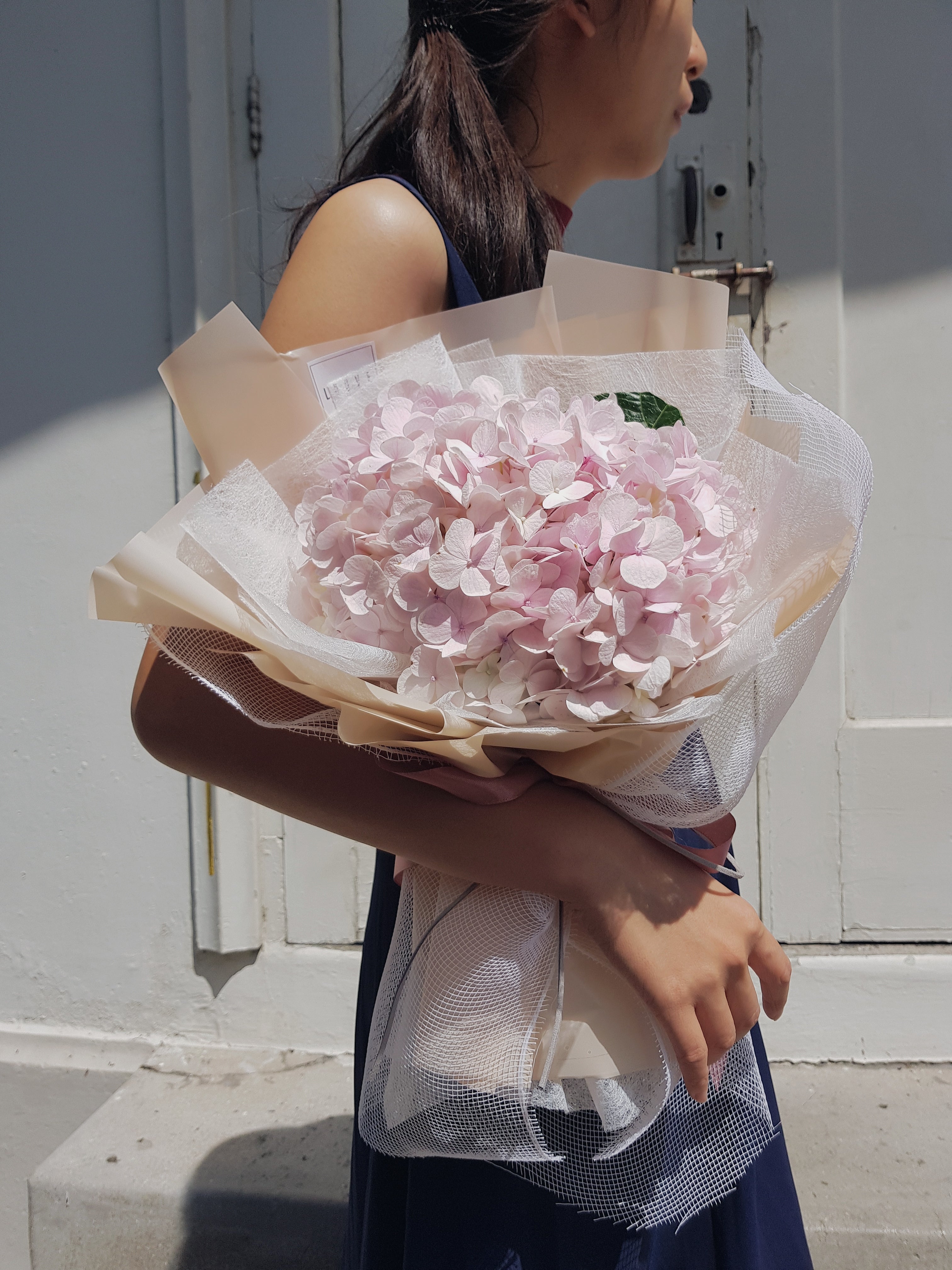 Pink Hydrangea Bouquet