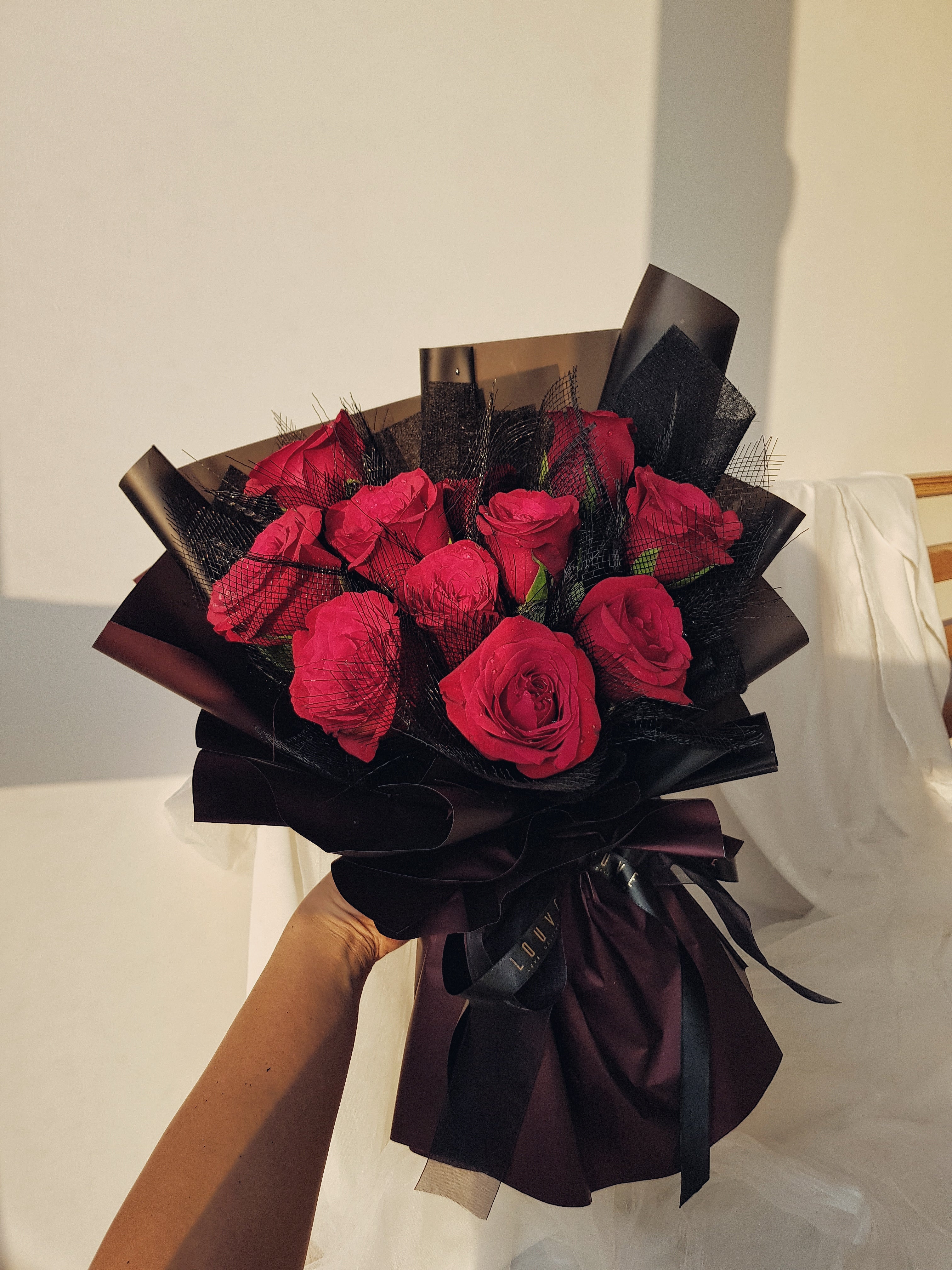 Rose In Black (RIB) Bouquet