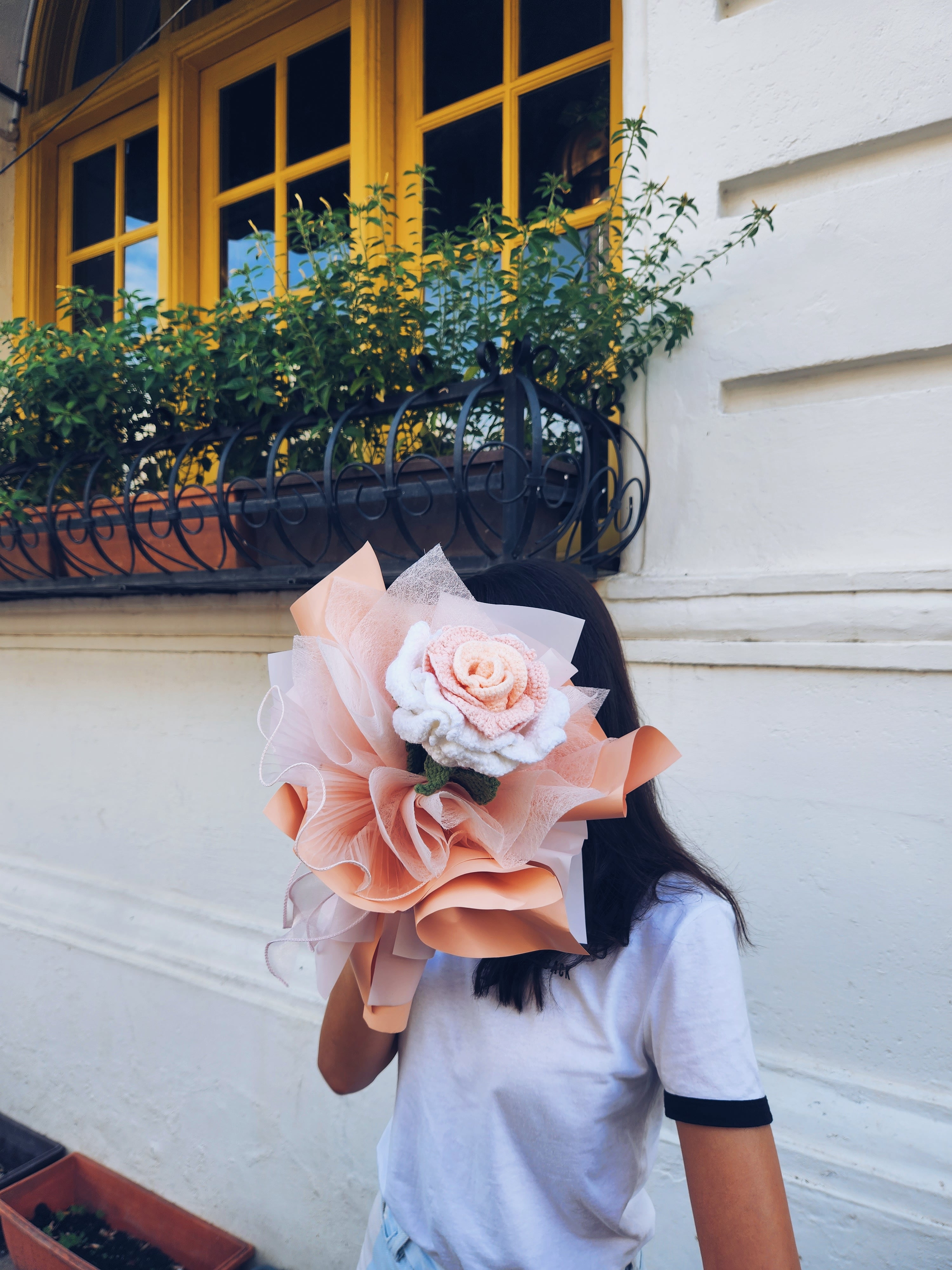 Double Love Pink Shades Rose Bouquet