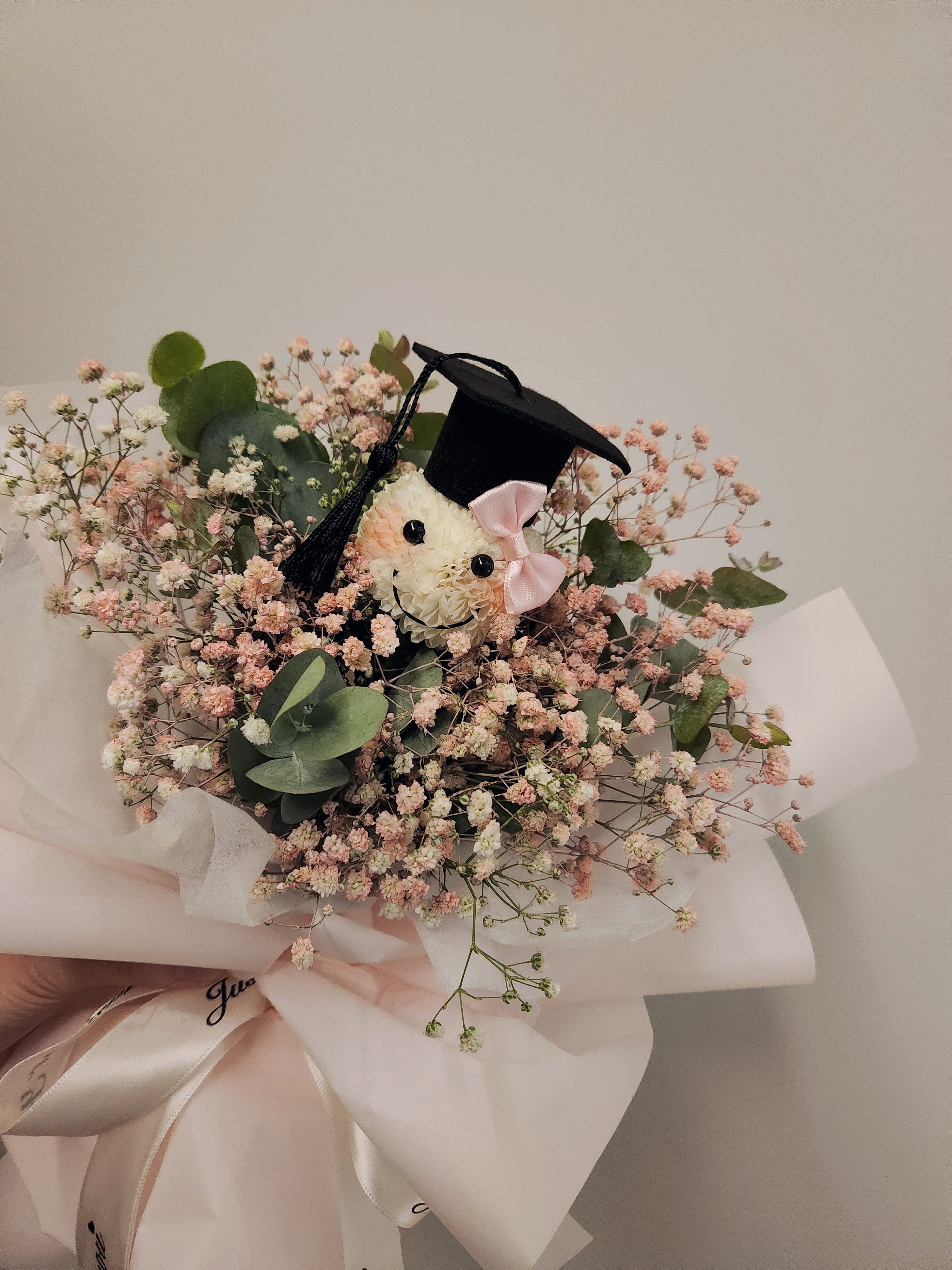 Eve in Pink bubbles bouquet