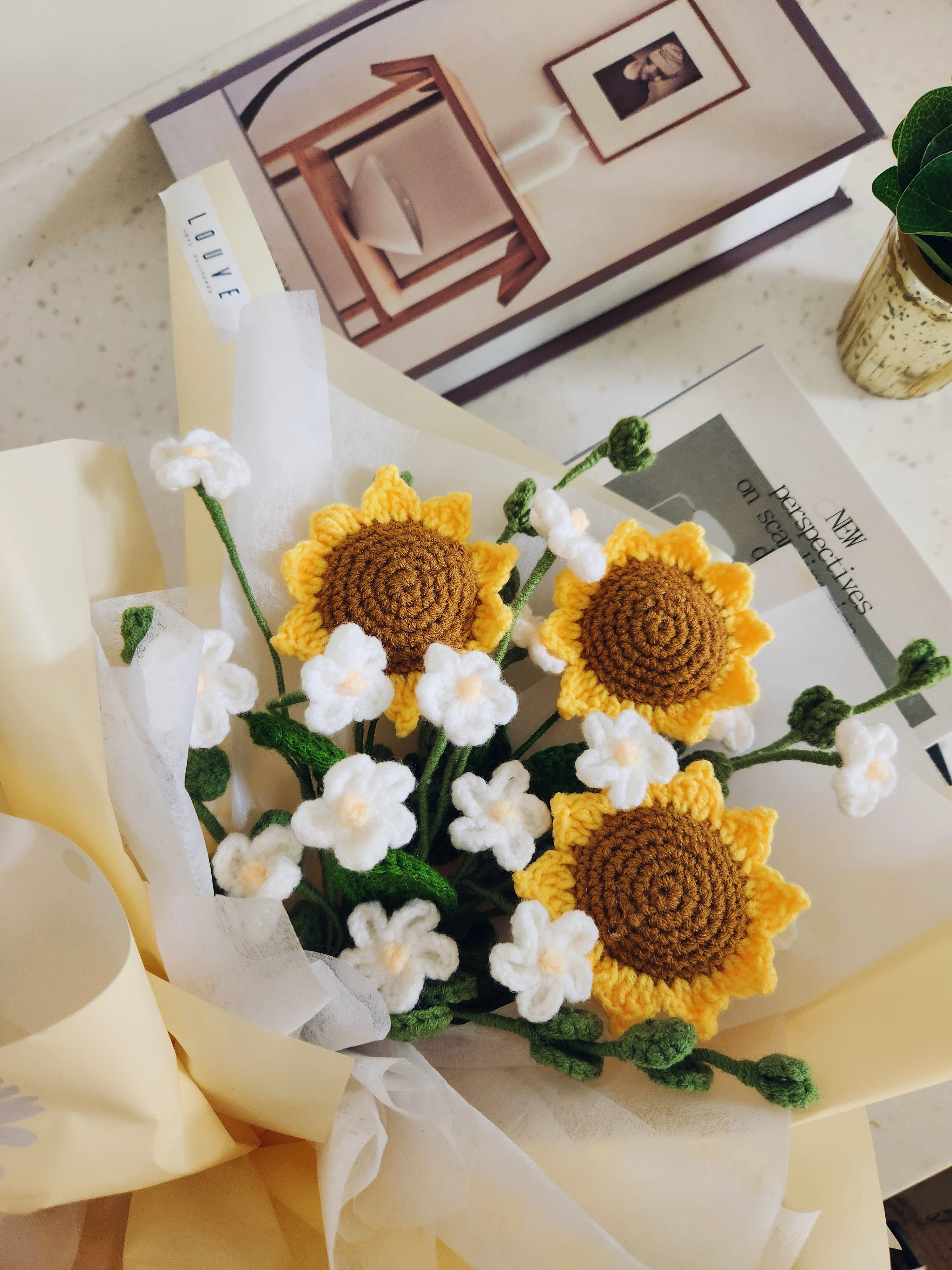 3 in 1 Sunflower Bouquet