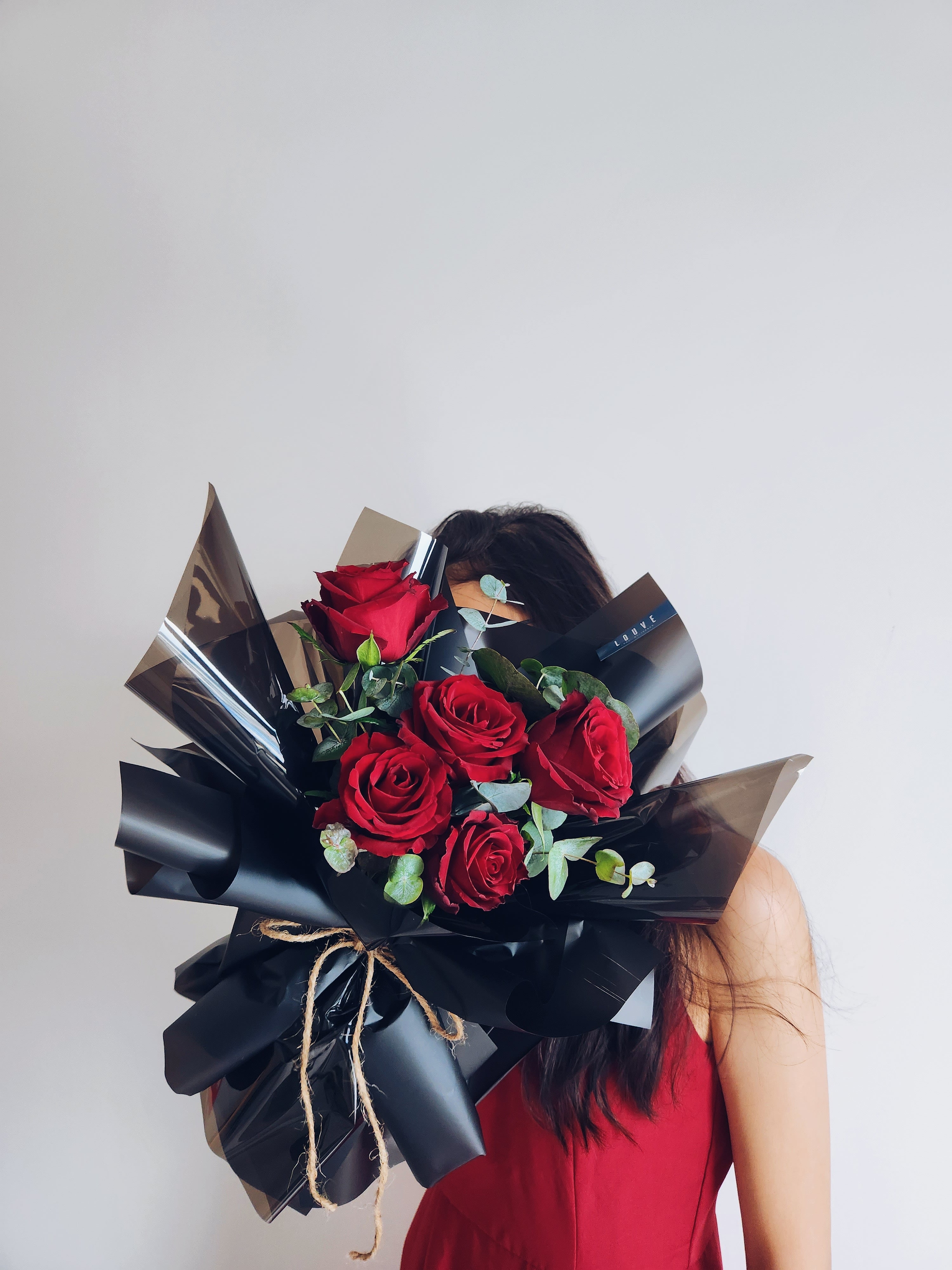 Black Romance Rose Bouquet