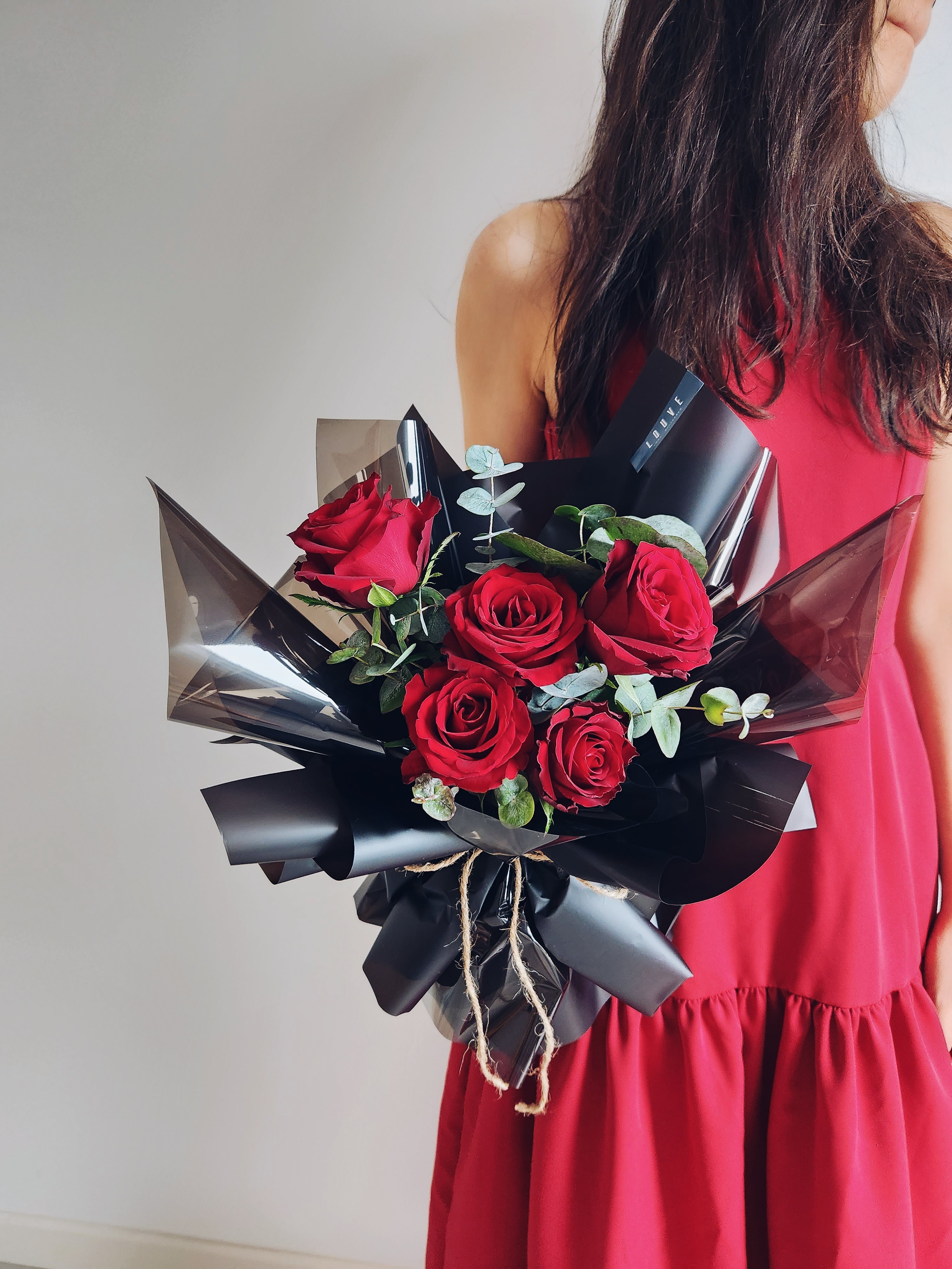 Black Romance Rose Bouquet