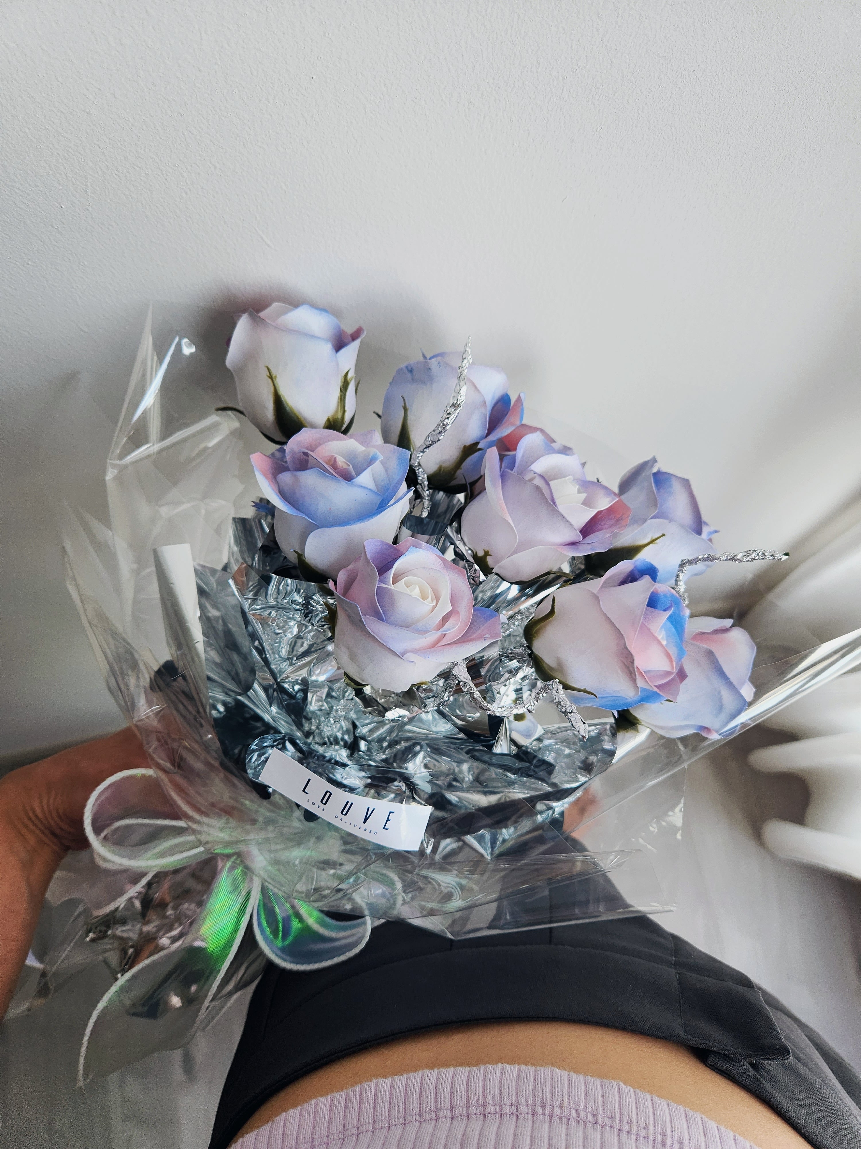 X Galaxy Rose Bouquet (Soap Flower)