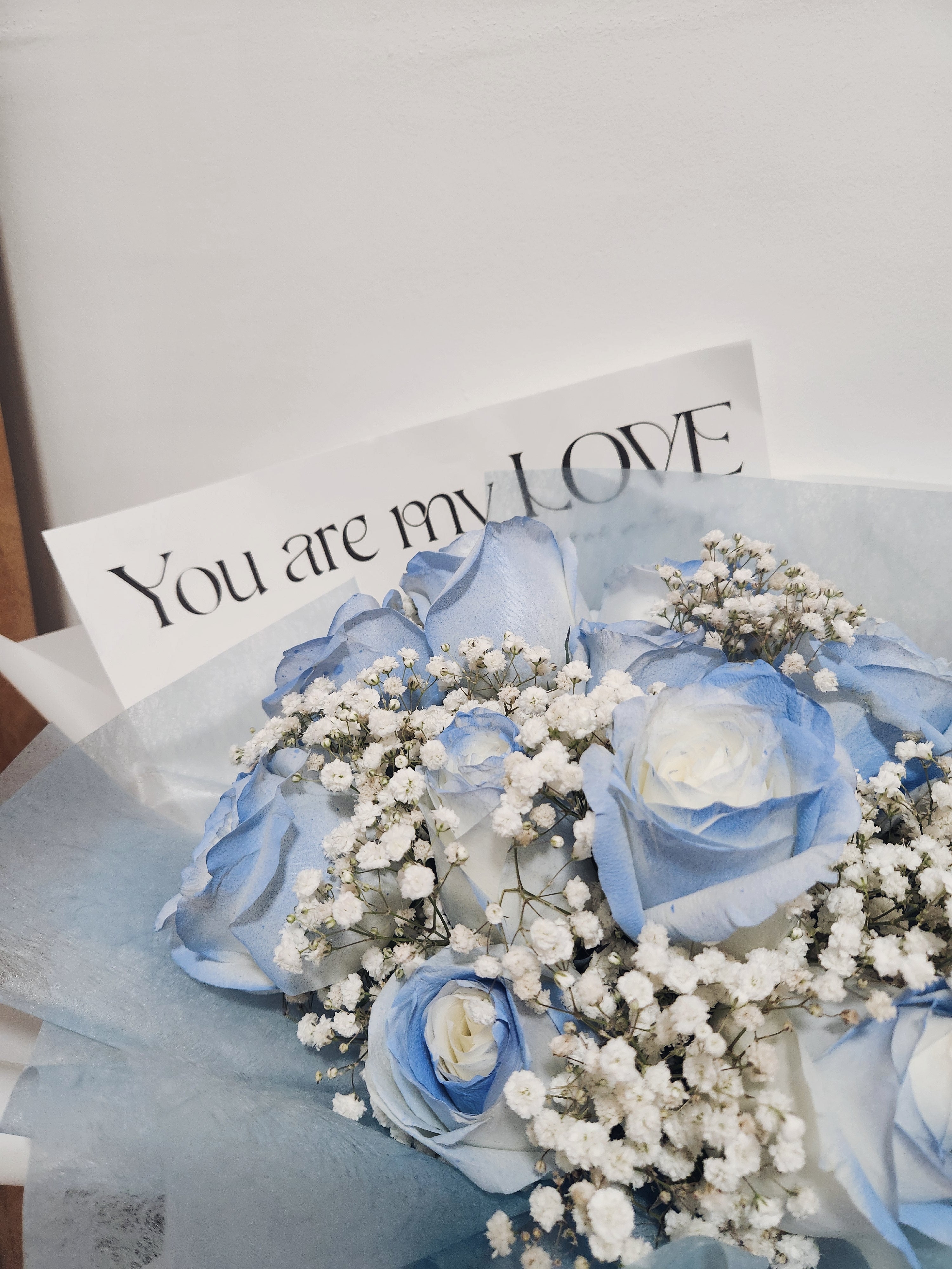 Blue Venom Rose Bouquet