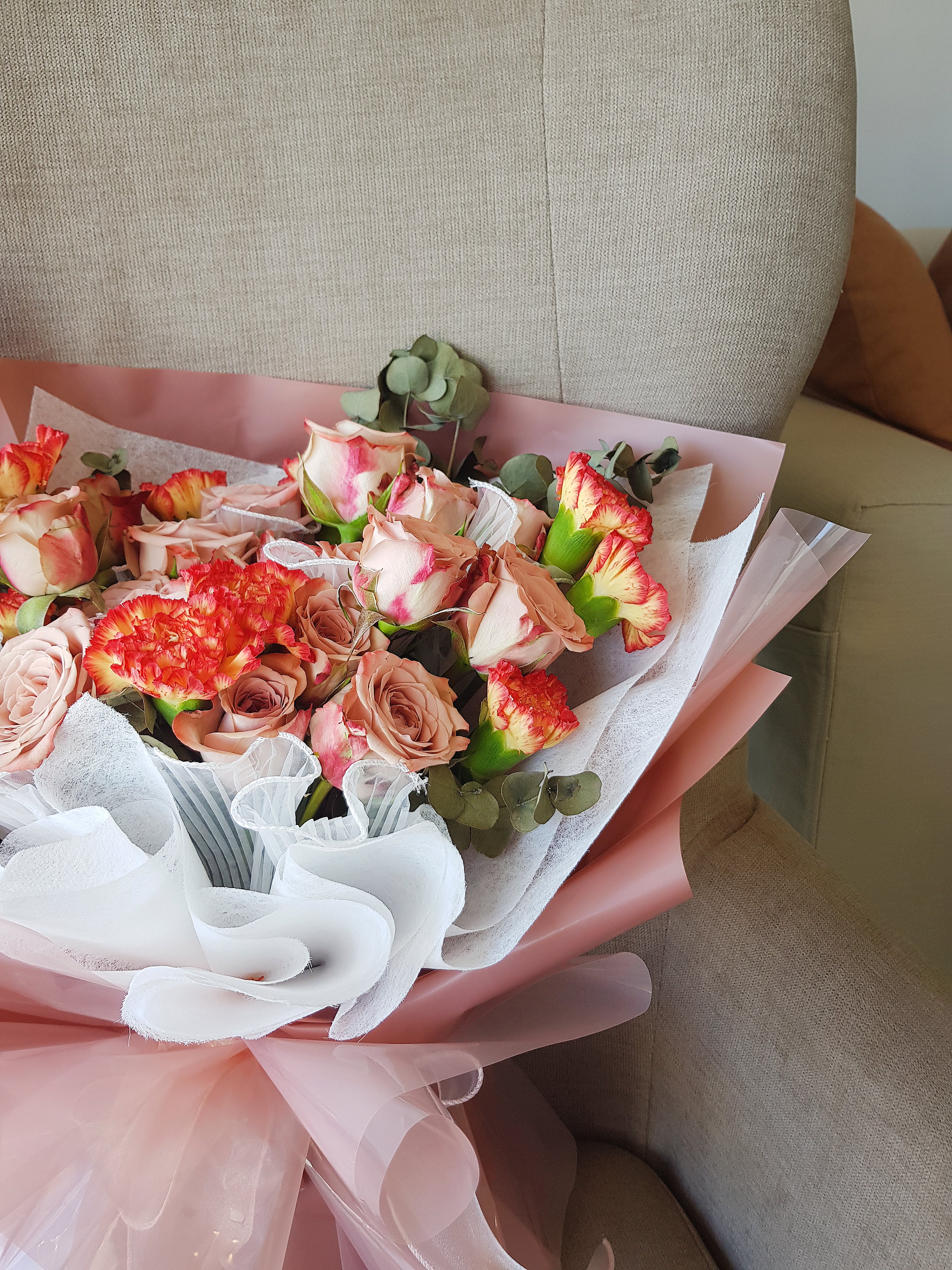 Caffeine + Sugar Rose Bouquet