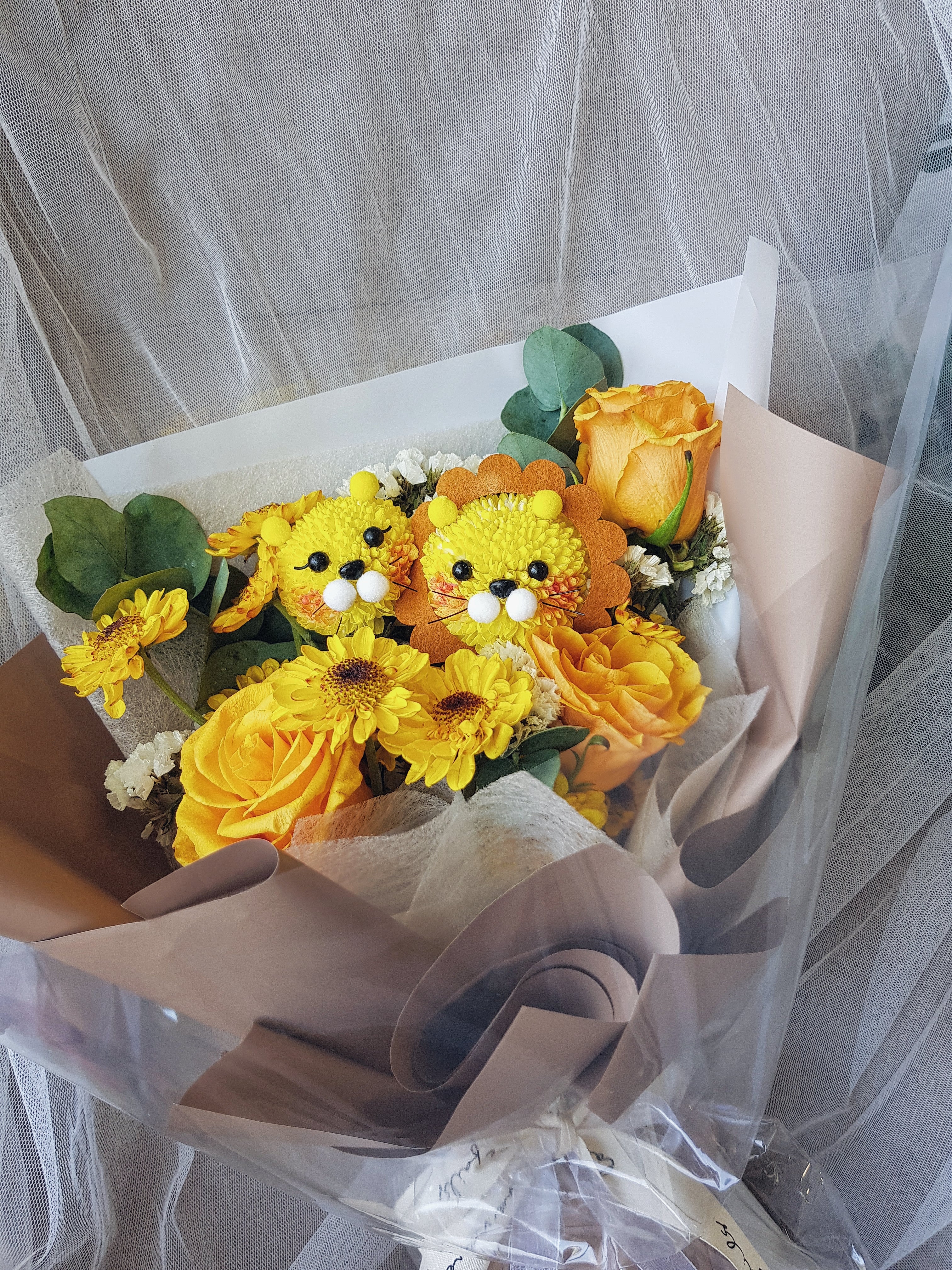 Simba & Nala Flower Bouquet