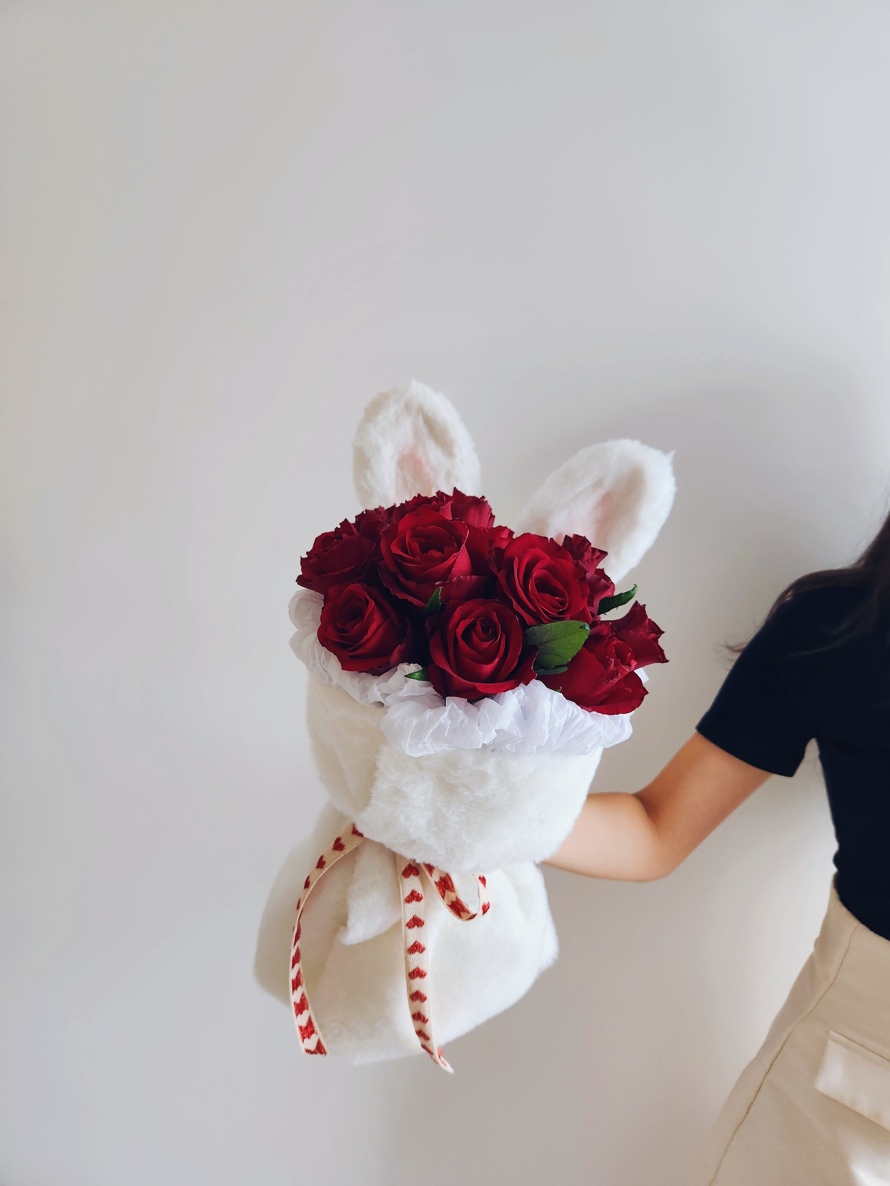 Snowball Rose Bouquet