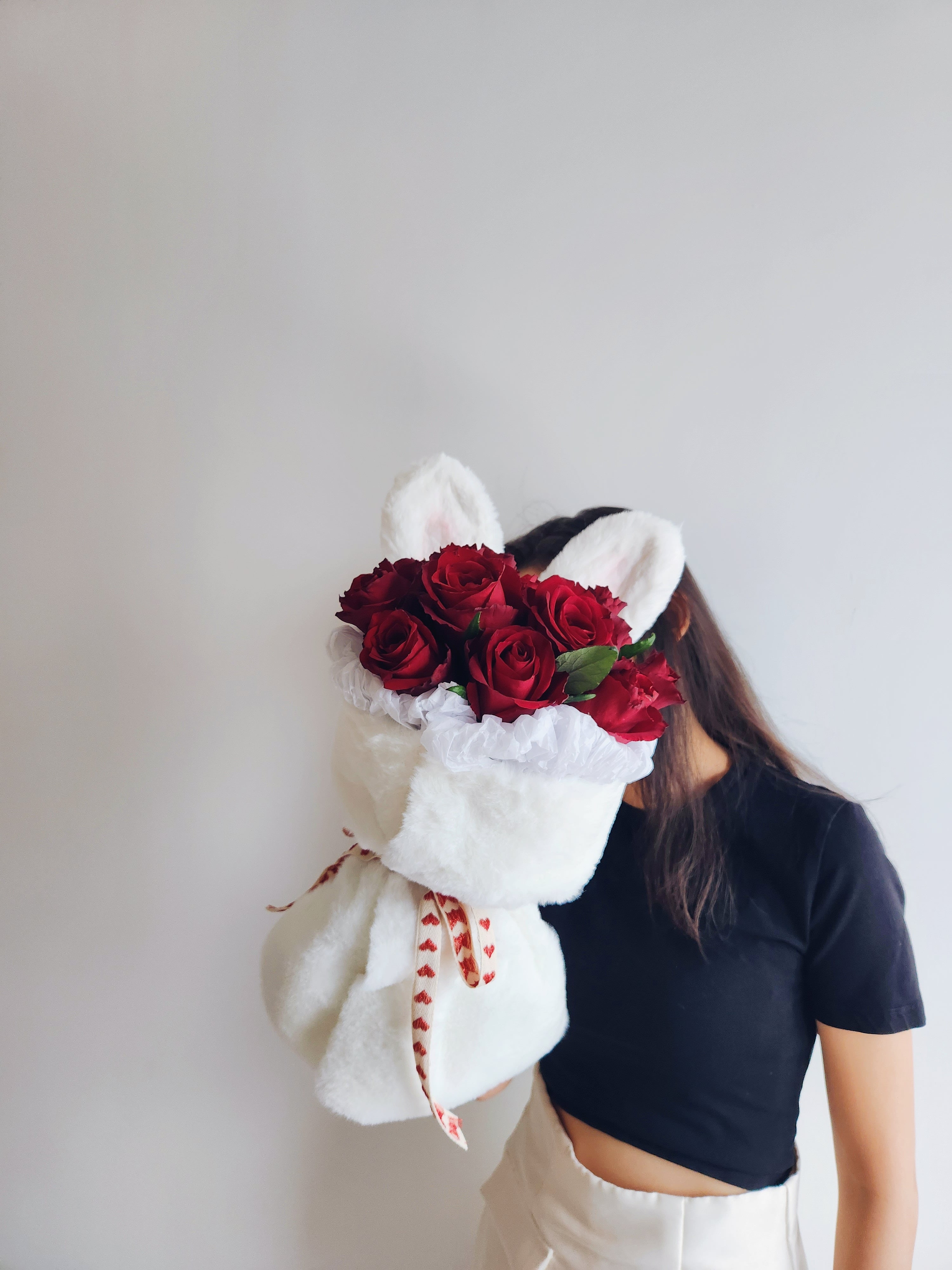 Snowball Rose Bouquet