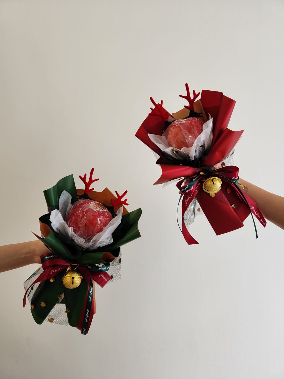 Rudolph the Red Apple Christmas Bouquet